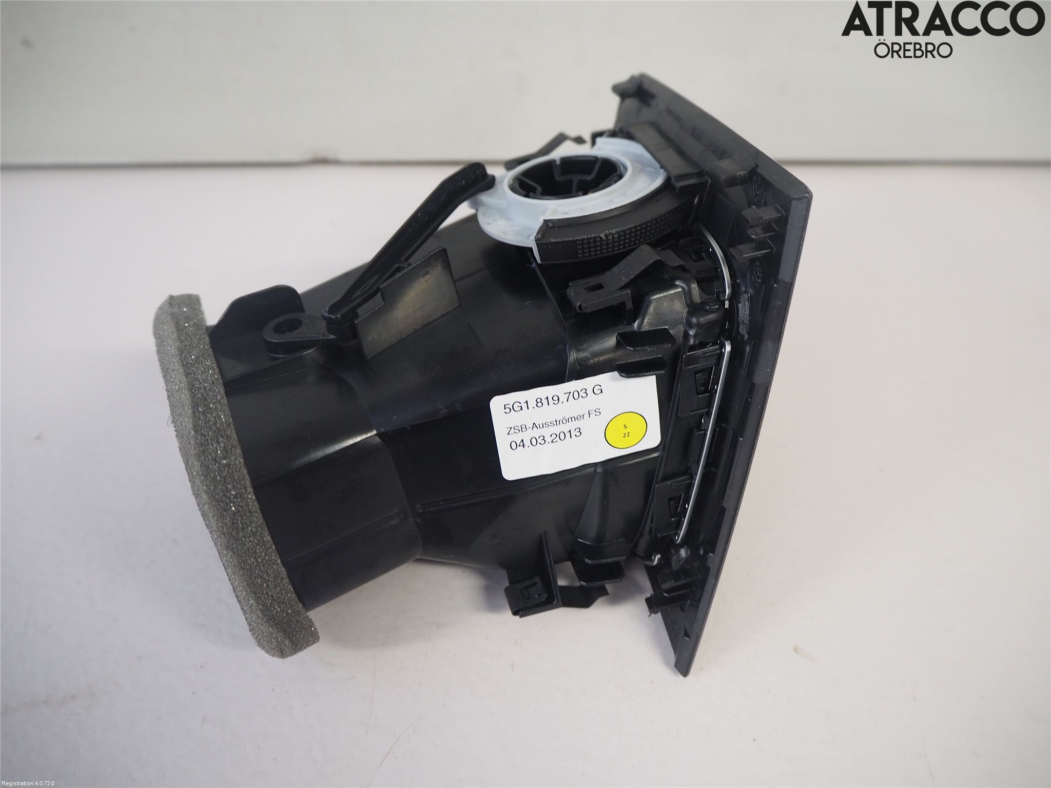 Volkswagen VW GOLF / E-GOLF VII 13-20 Dashbord Kanal - Dyse
