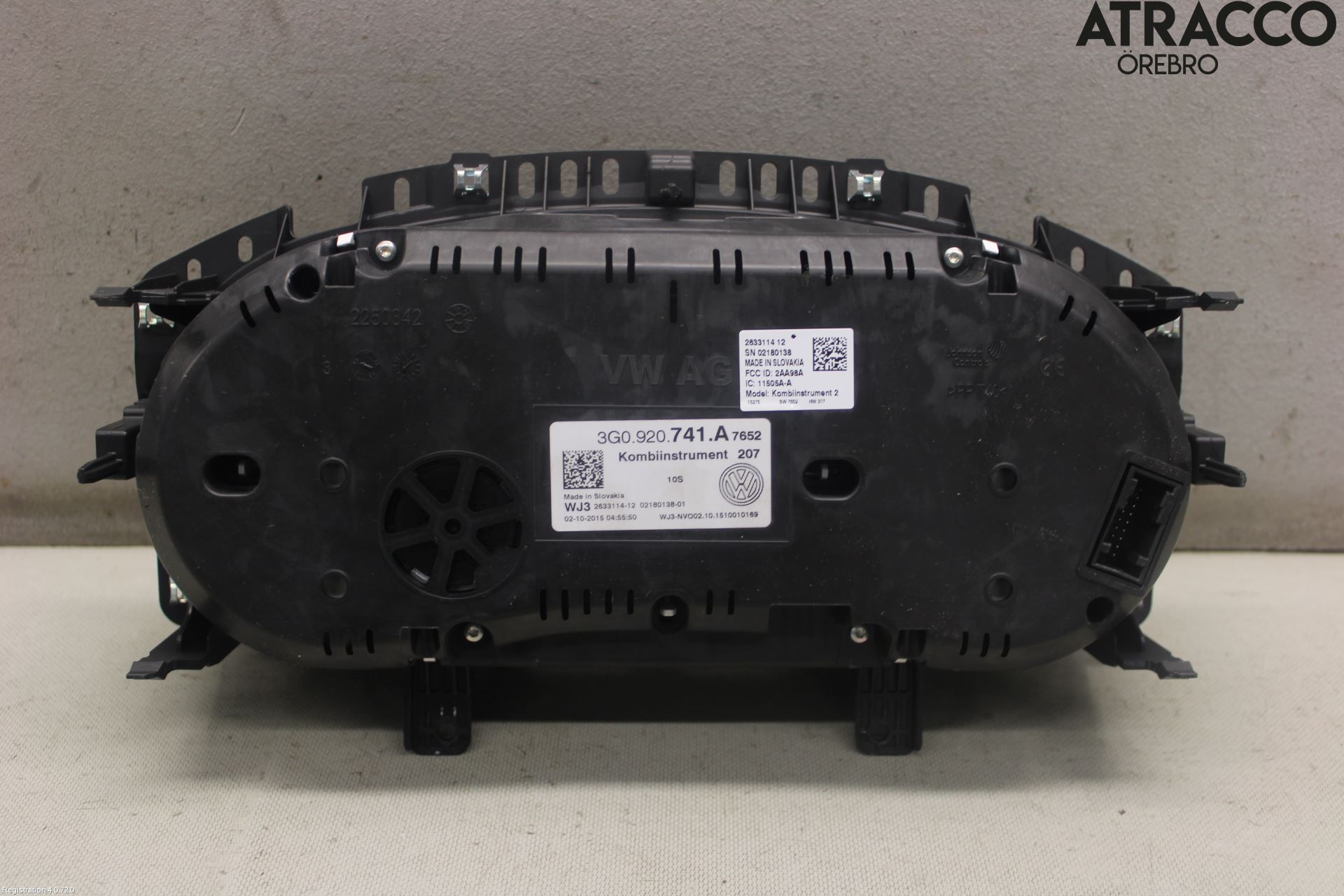 Volkswagen VW PASSAT 15-19 Instr Kombinert