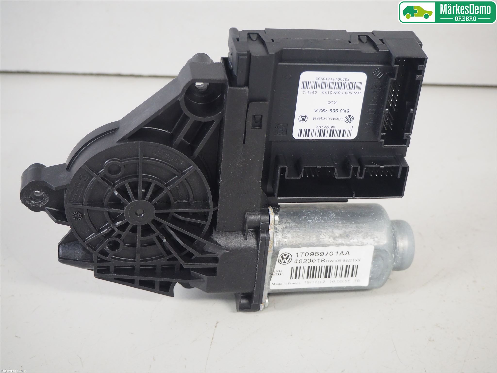 Skoda OCTAVIA (1Z) 05-13 Vindusheismotor
