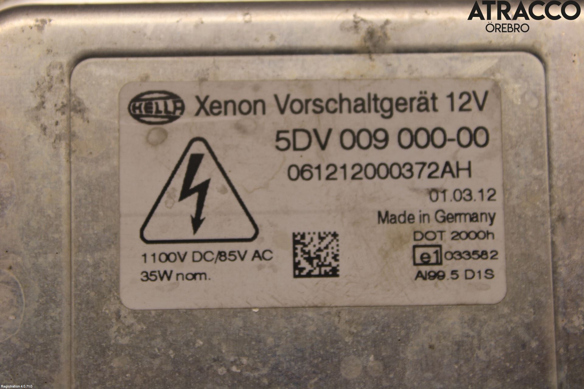 Citroen C4 GRAND PICASSO 07-13 Styreenhet Xenon
