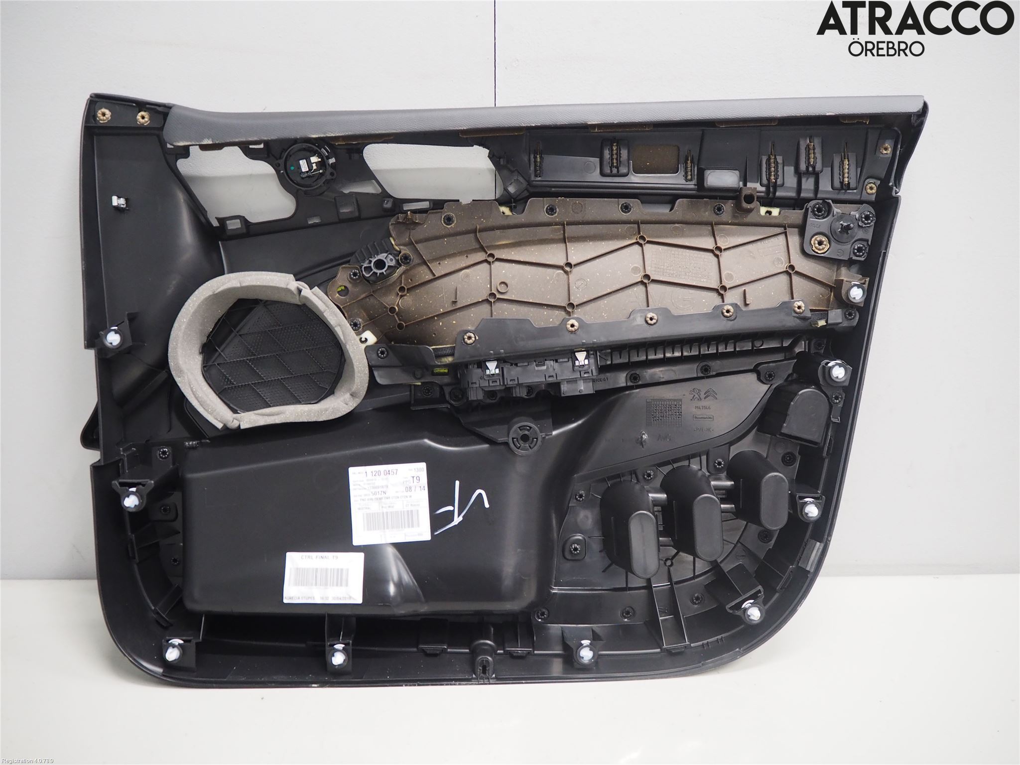 Peugeot 308 14-21 Innr Dørtrekk Venstre