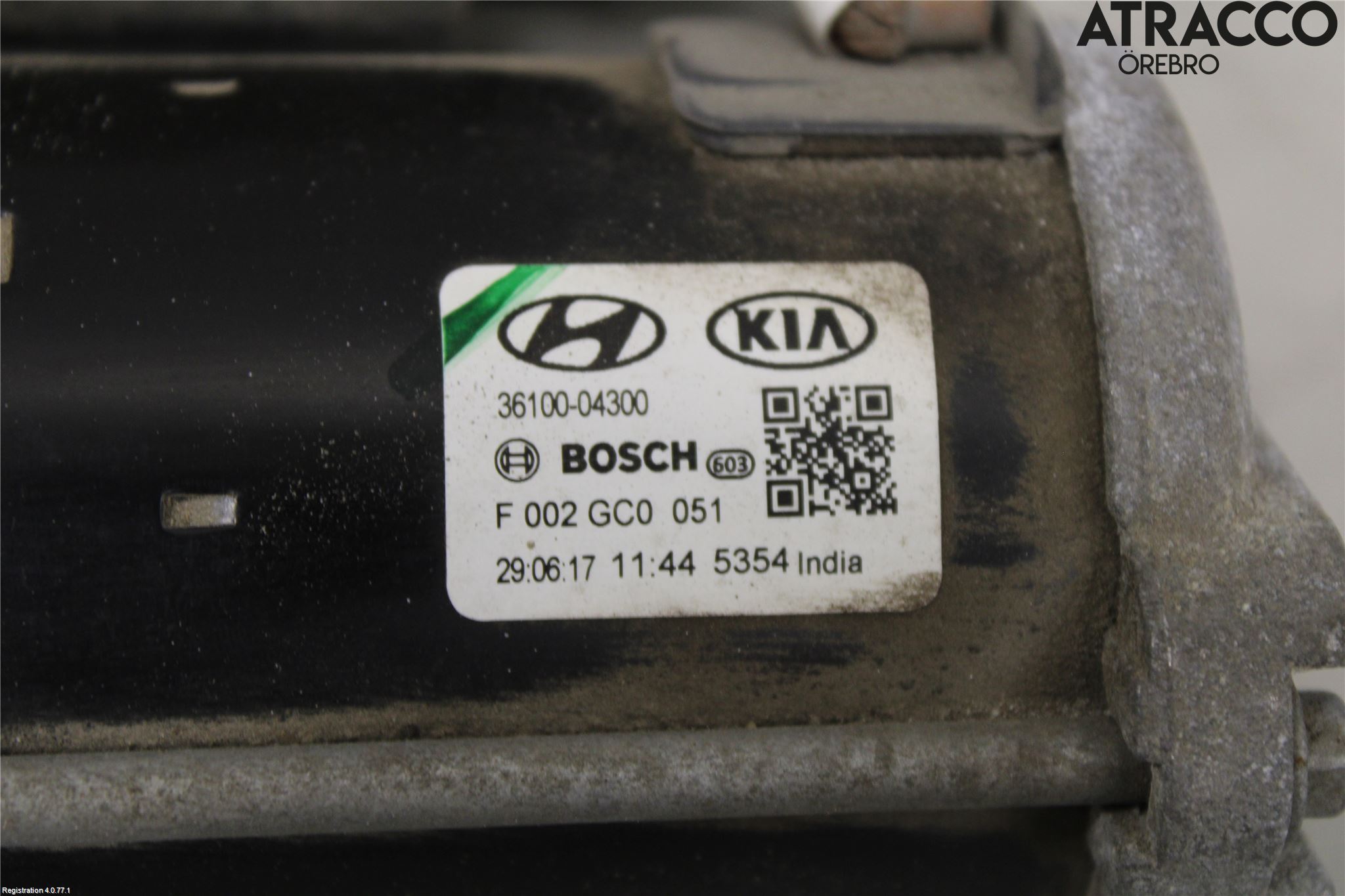 Kia PICANTO 17- Startmotor