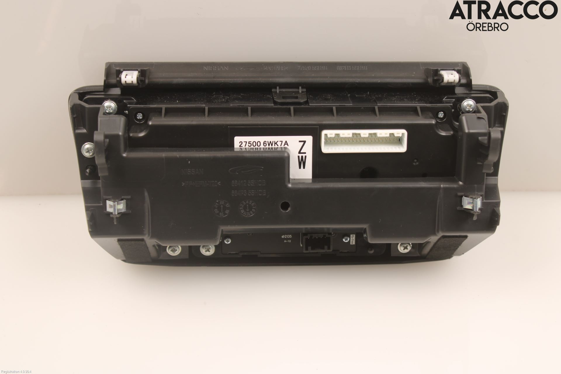 Nissan LEAF 18- Varme Ac Betjening-Display