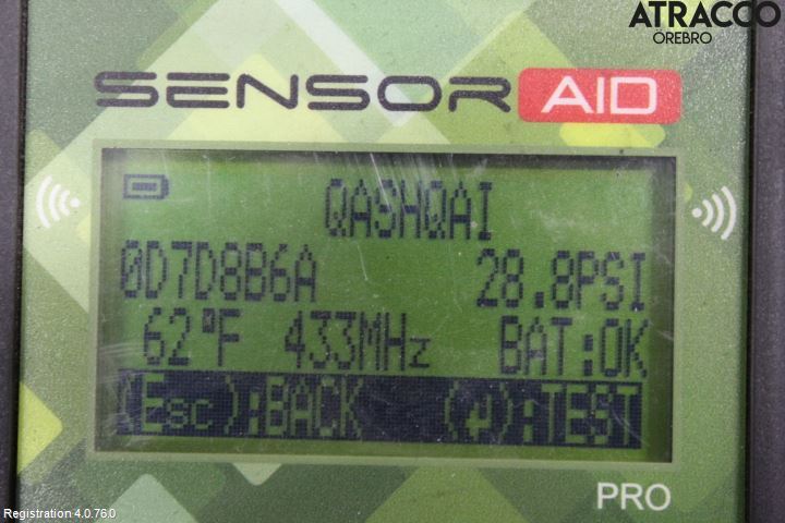 Nissan QASHQAI 17-21 Dekk Sommer På Alu Felg 4Stk