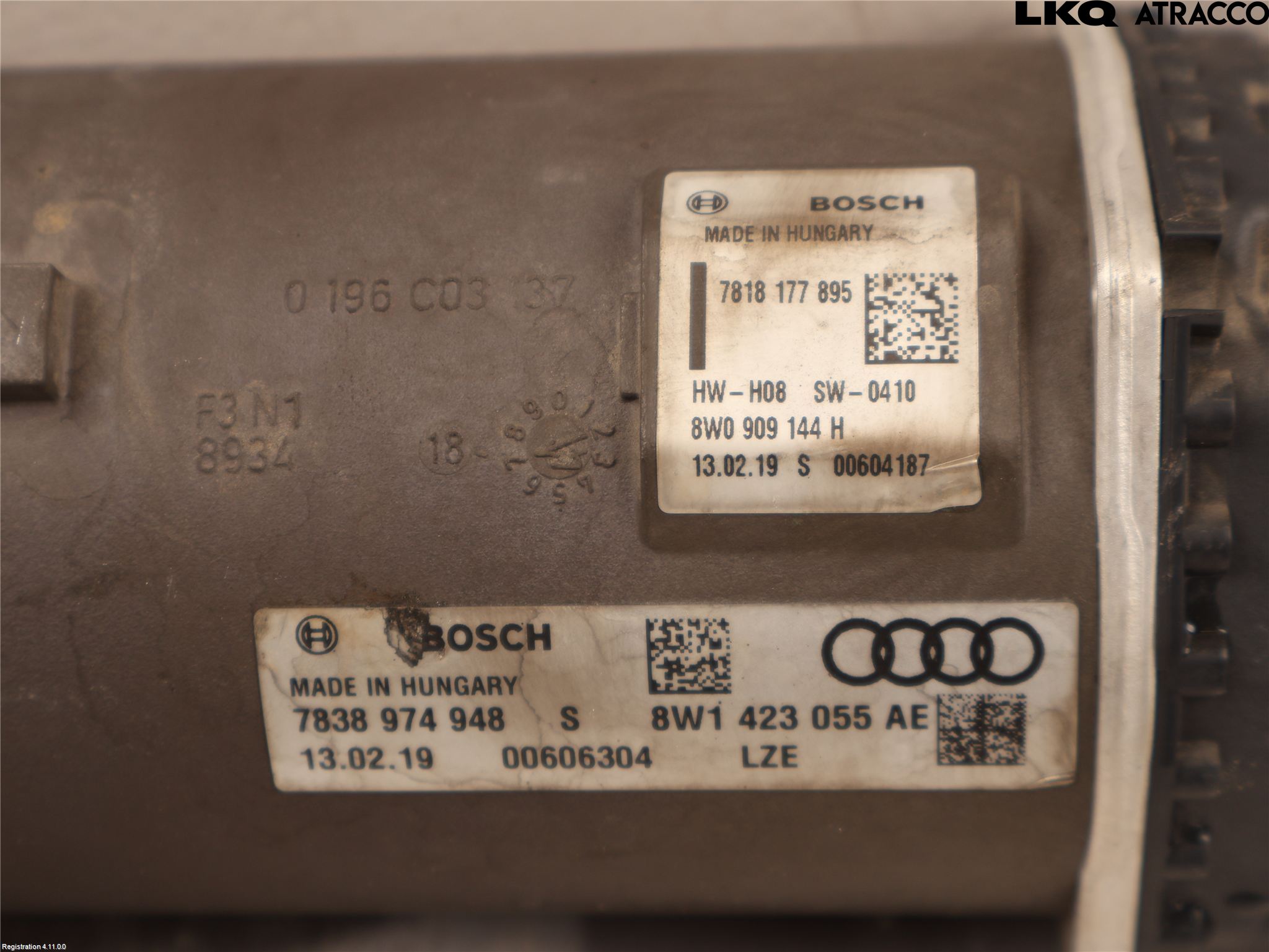 Audi A4/S4 B9 16-19 Styrväxel/Snäcka Elektrisk