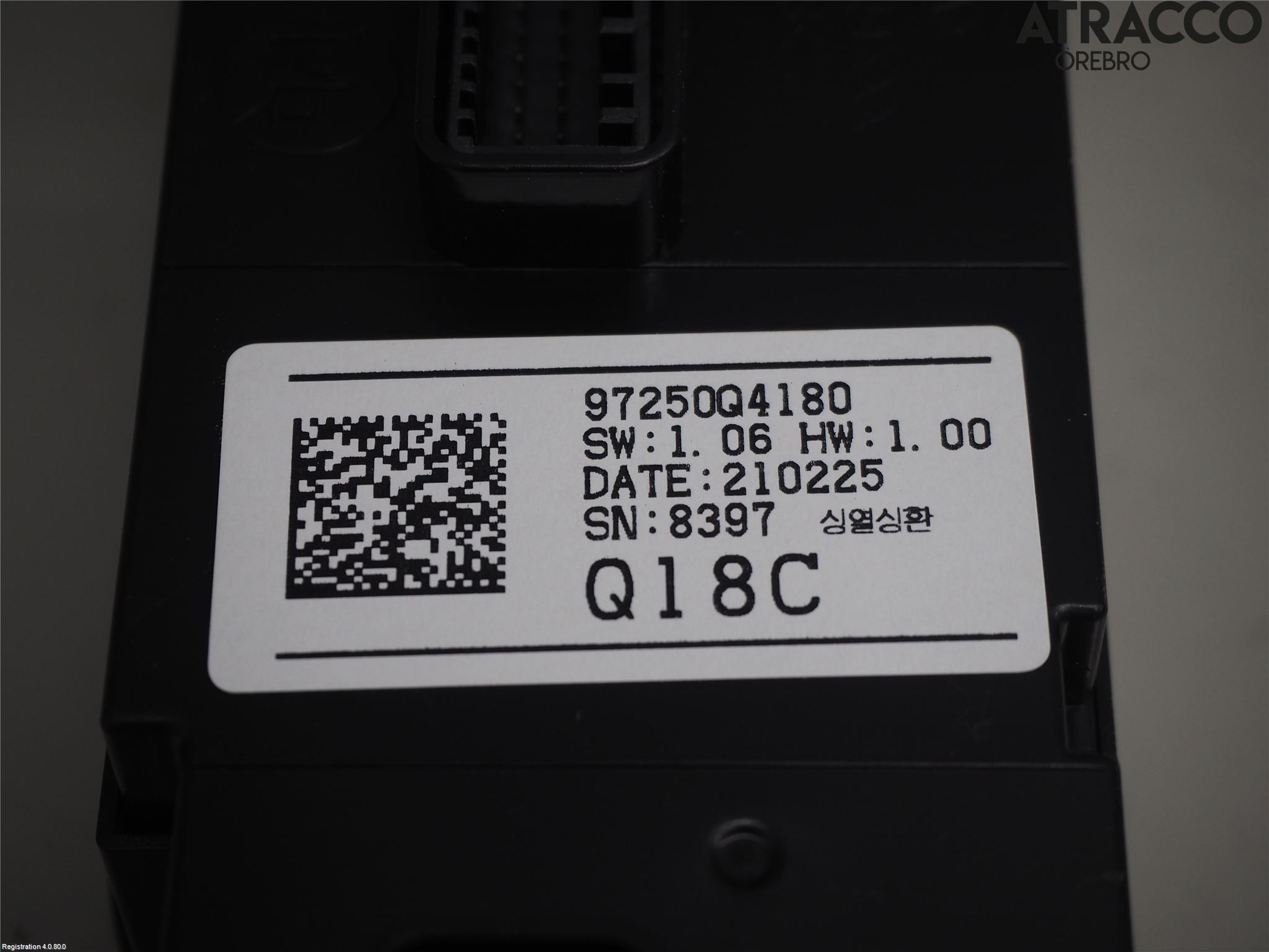 Kia NIRO (DE) 17-22 Varme Ac Betjening-Display