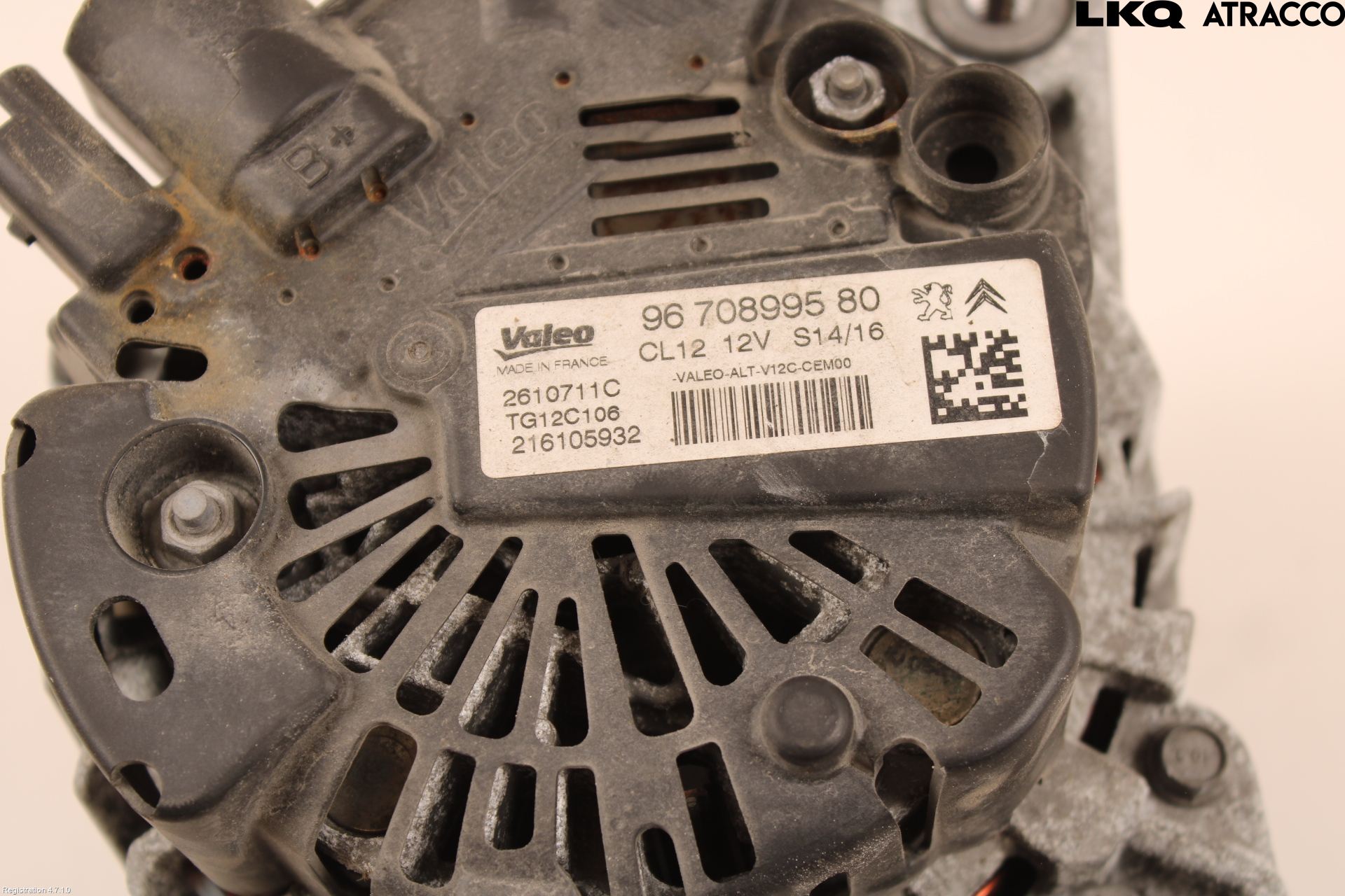 Peugeot 308 14-21 Dynamo