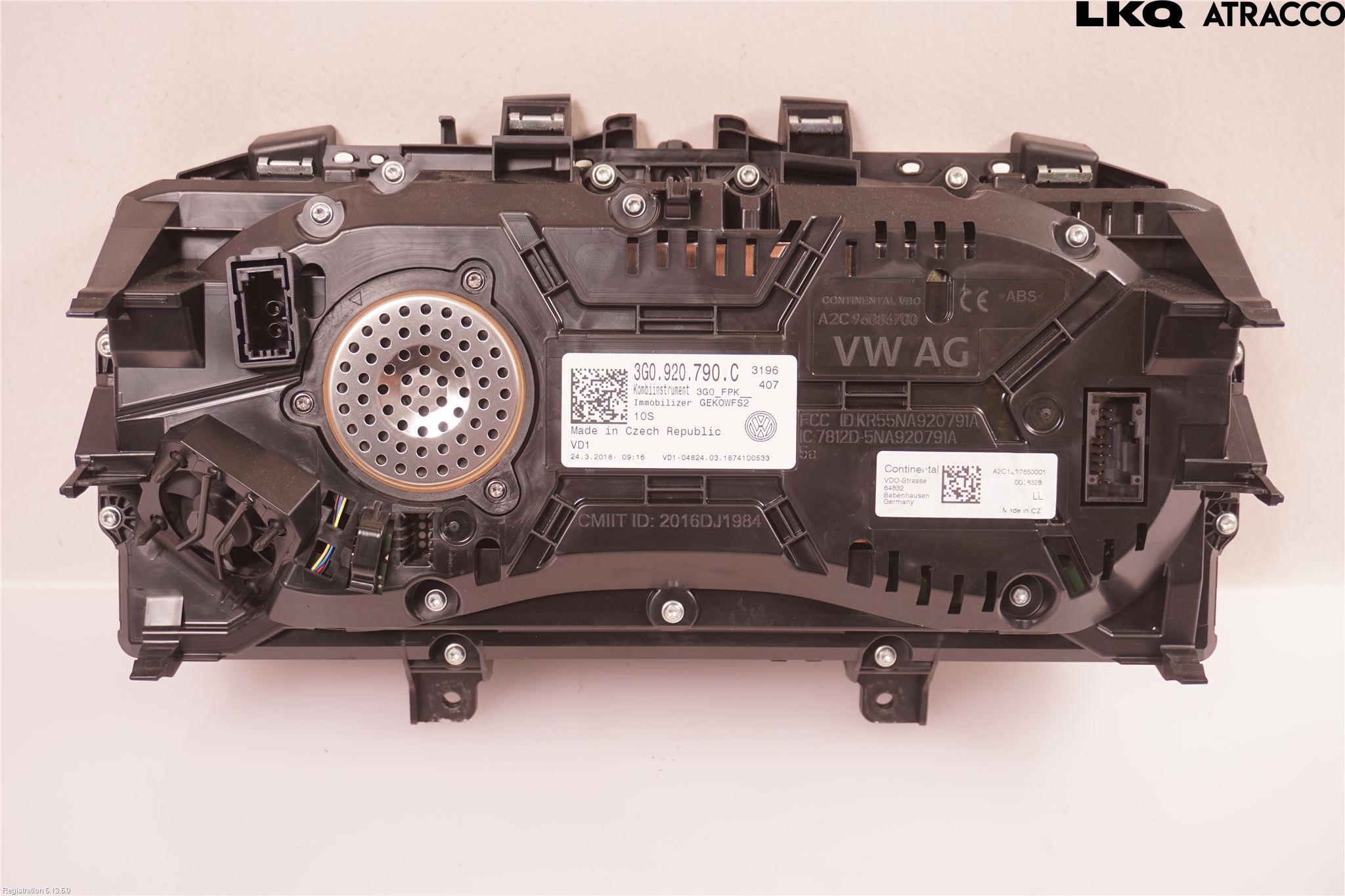 Volkswagen VW PASSAT 15-19 Instr Kombinert