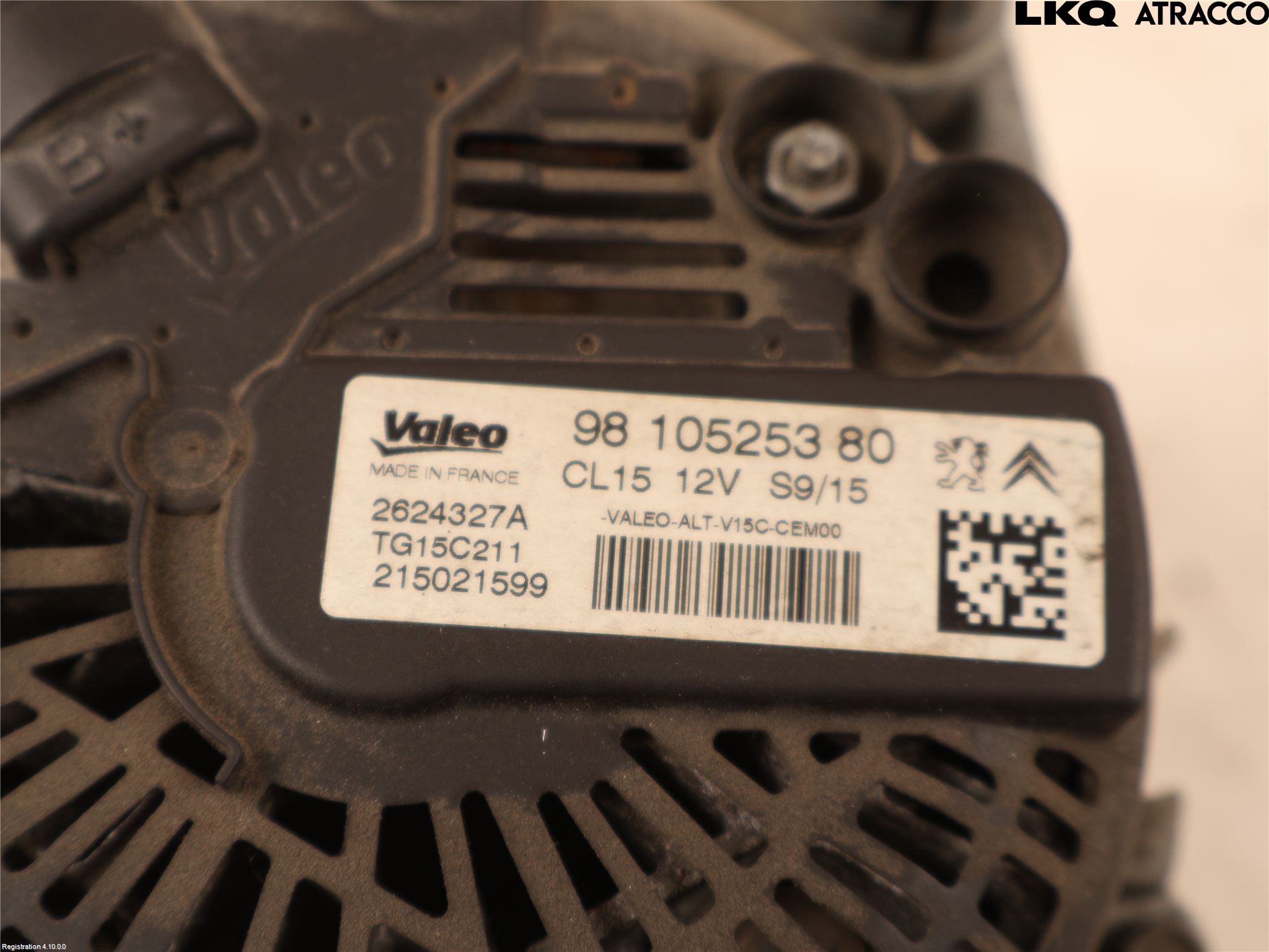 Citroen C3 10-17 Dynamo