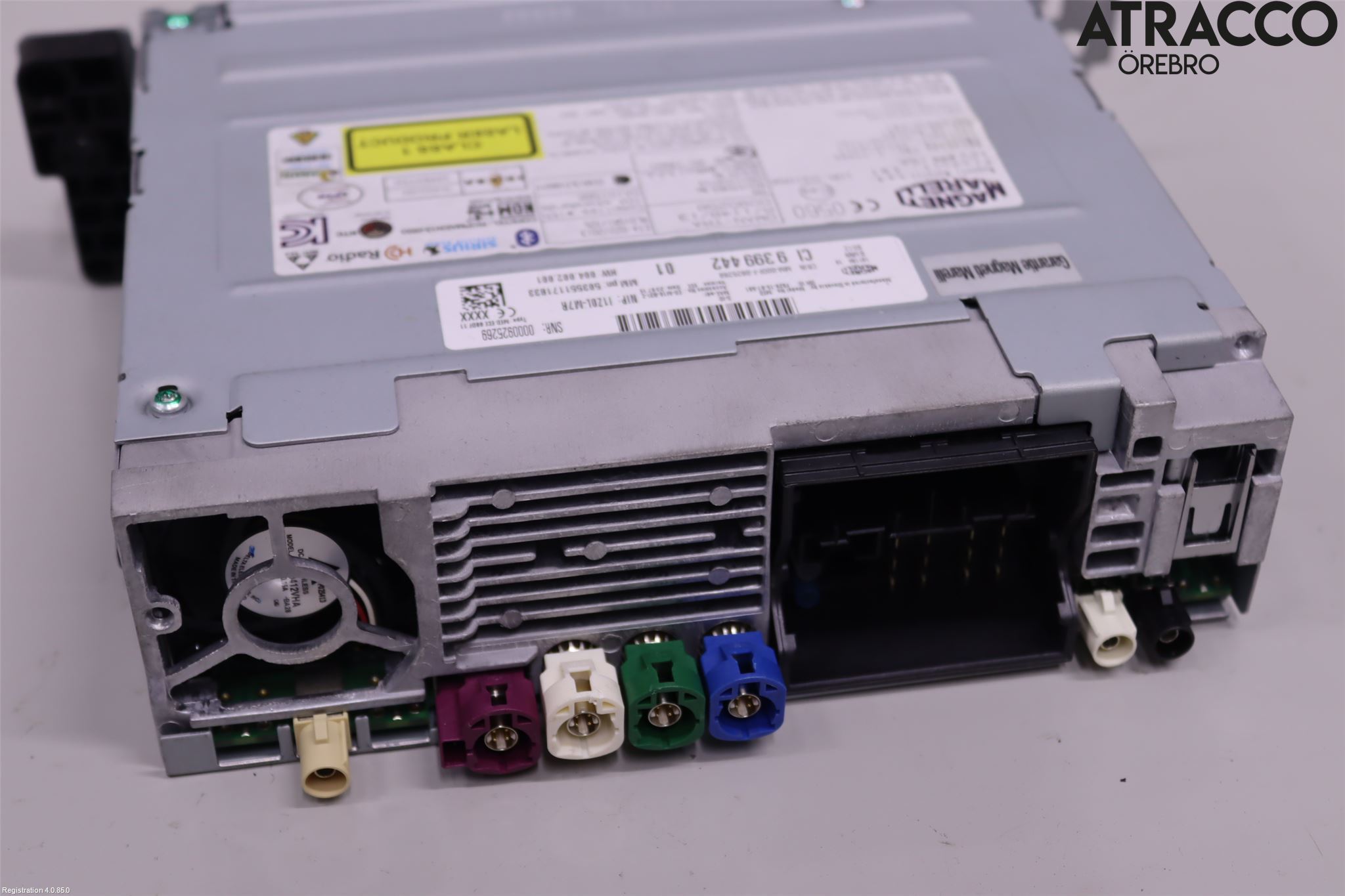 BMW 5 F10/F11/F18 09-17 Stereo Radio Med Cd