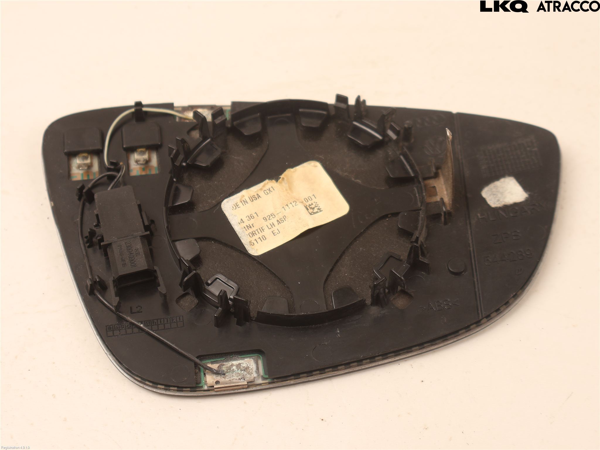 Volkswagen VW PASSAT 11-14 Speil Glass V
