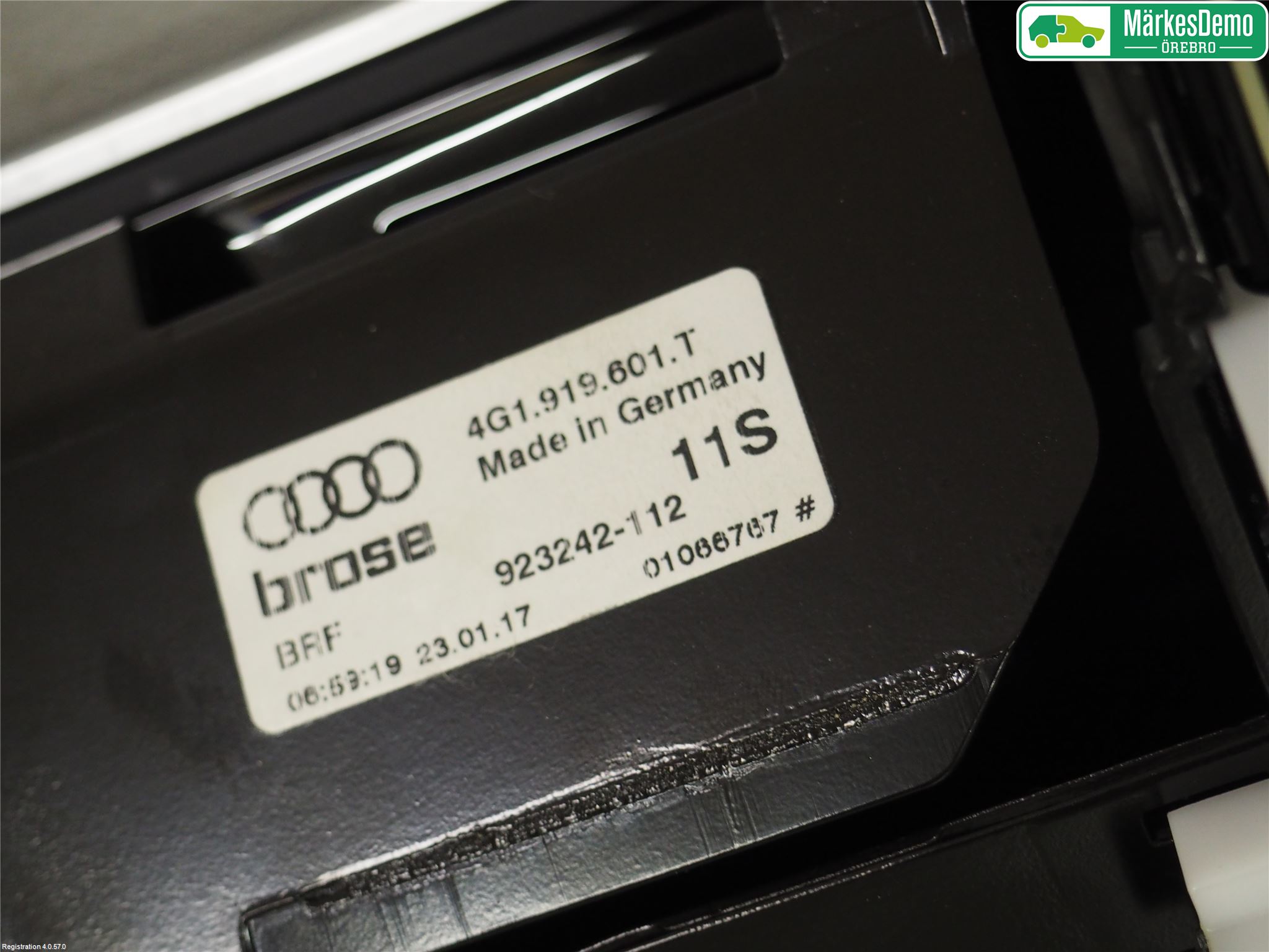 Audi A6/S6 4G 11-18 Instr Skjerm Dvd-Gps-Ac-Tlf