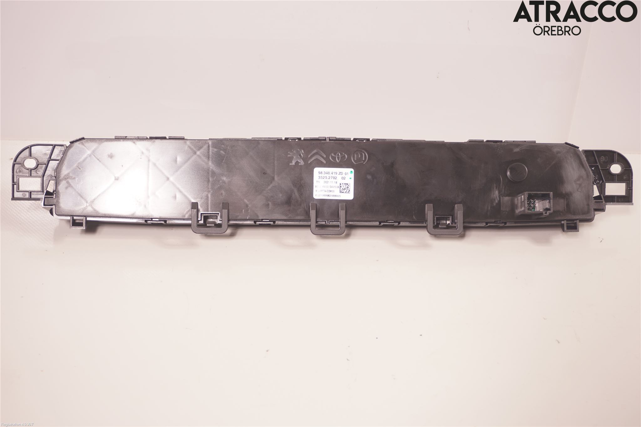 Peugeot RIFTER/E-RIFTER 19- Varme Ac Betjening-Display