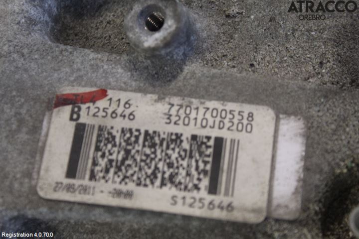 Nissan QASHQAI+2  10-14 Gearkasse 6 Trinn
