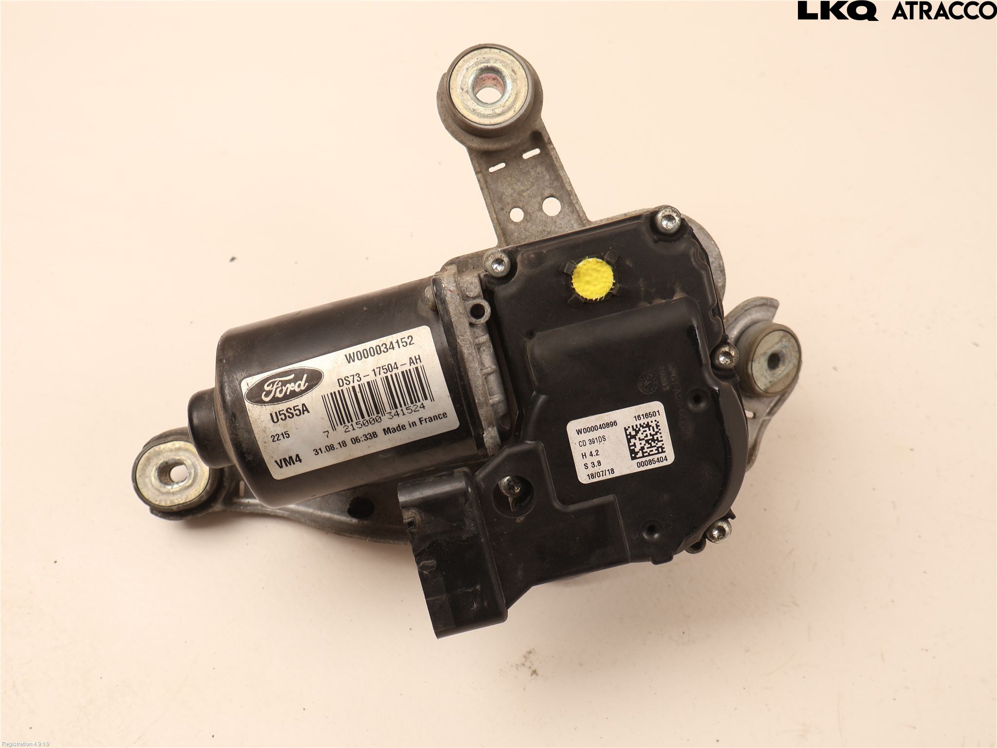 Ford MONDEO 15-22 Viskermotor Frontrute