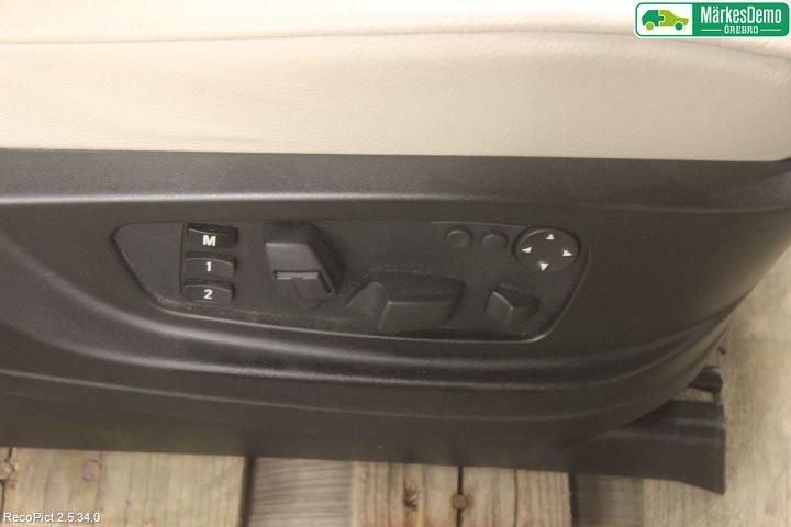 BMW X6 E71/E72   08-14 Innr Sete Foran Høyre