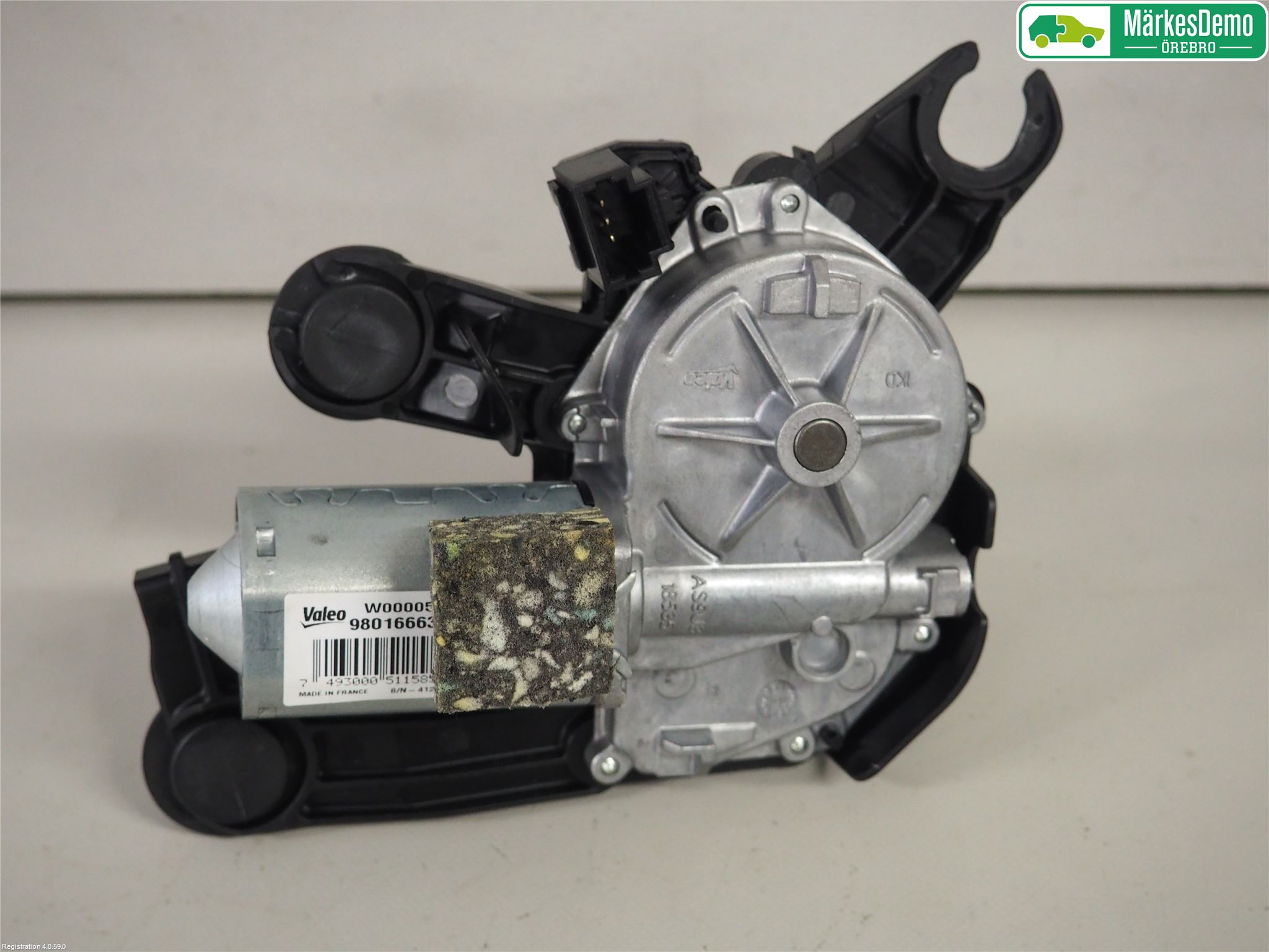 Citroen C4 CACTUS 14-20 Viskermotor Bakluke