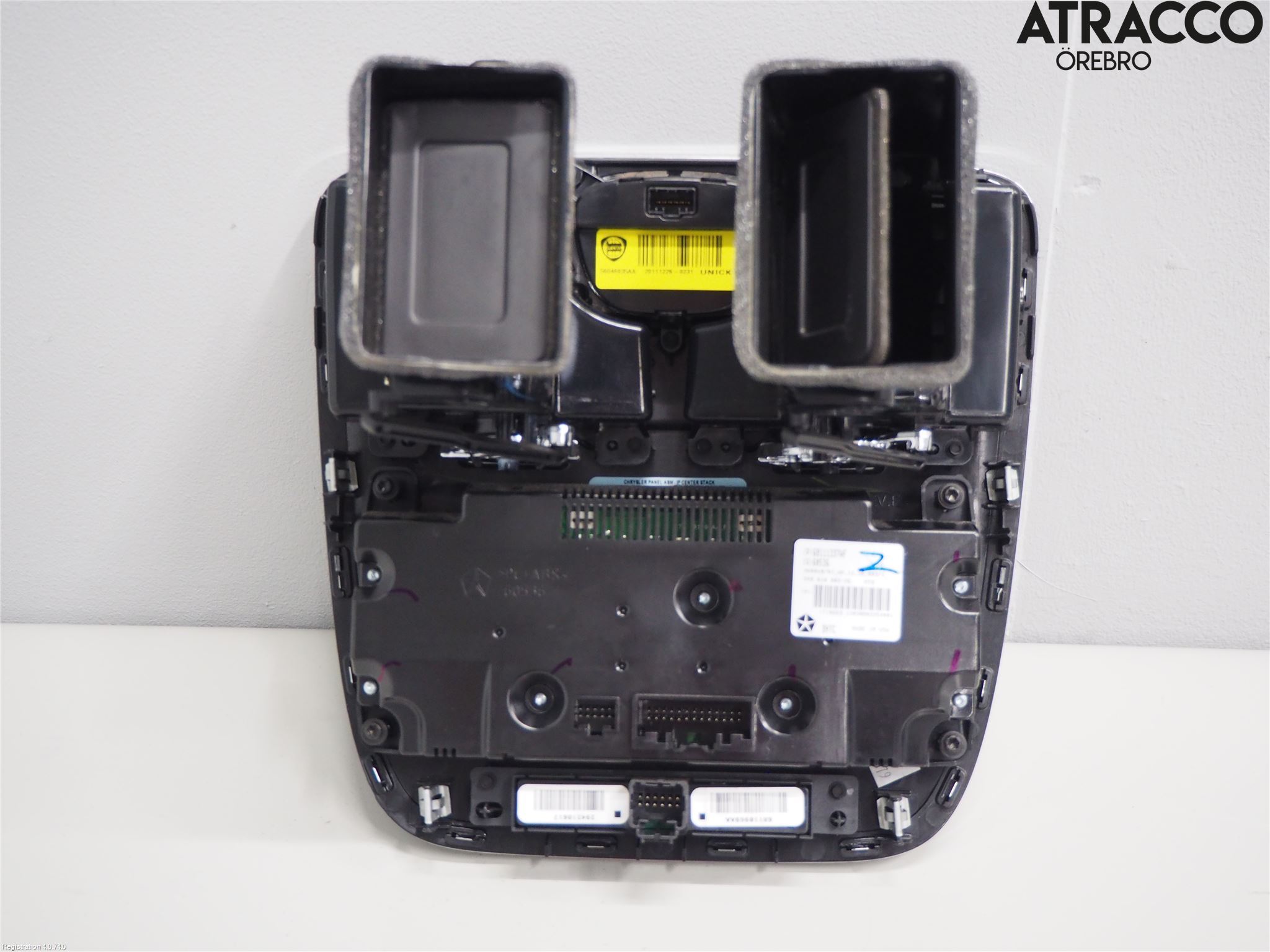 Lancia VOYAGER Varme Ac Betjening-Display