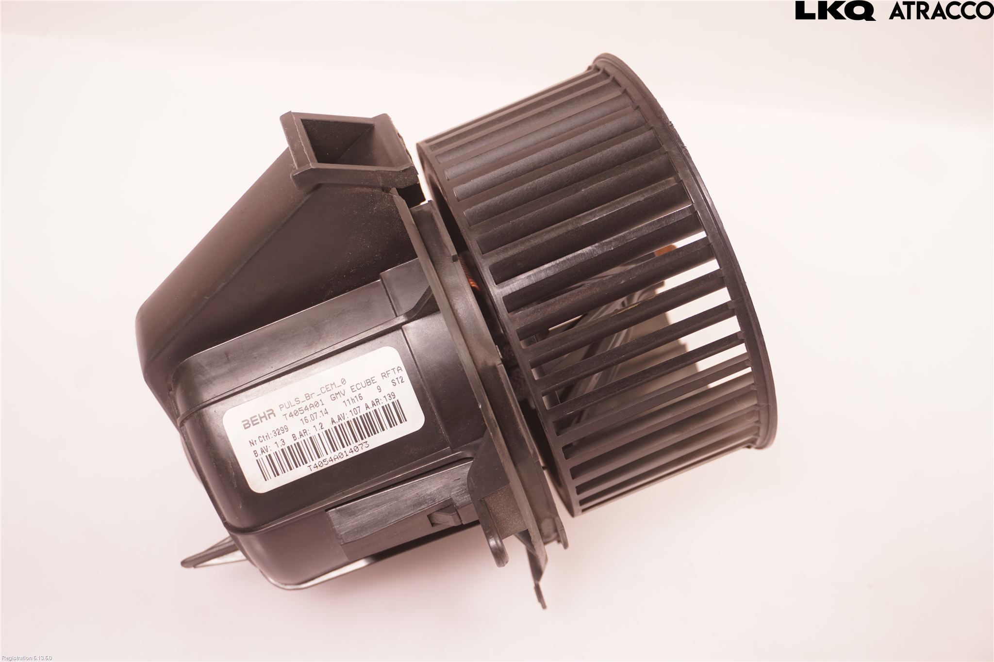 Citroen C4 CACTUS 14-20 Varme Ac Varmeapparatvifte