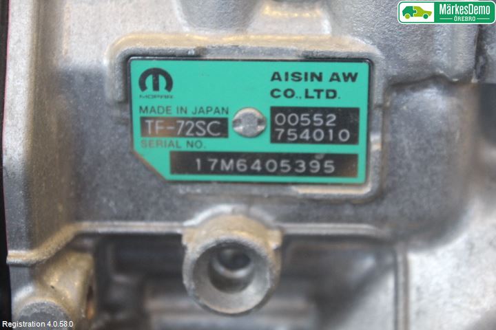 Fiat TIPO/CROSS 16- Gearkasse Automat