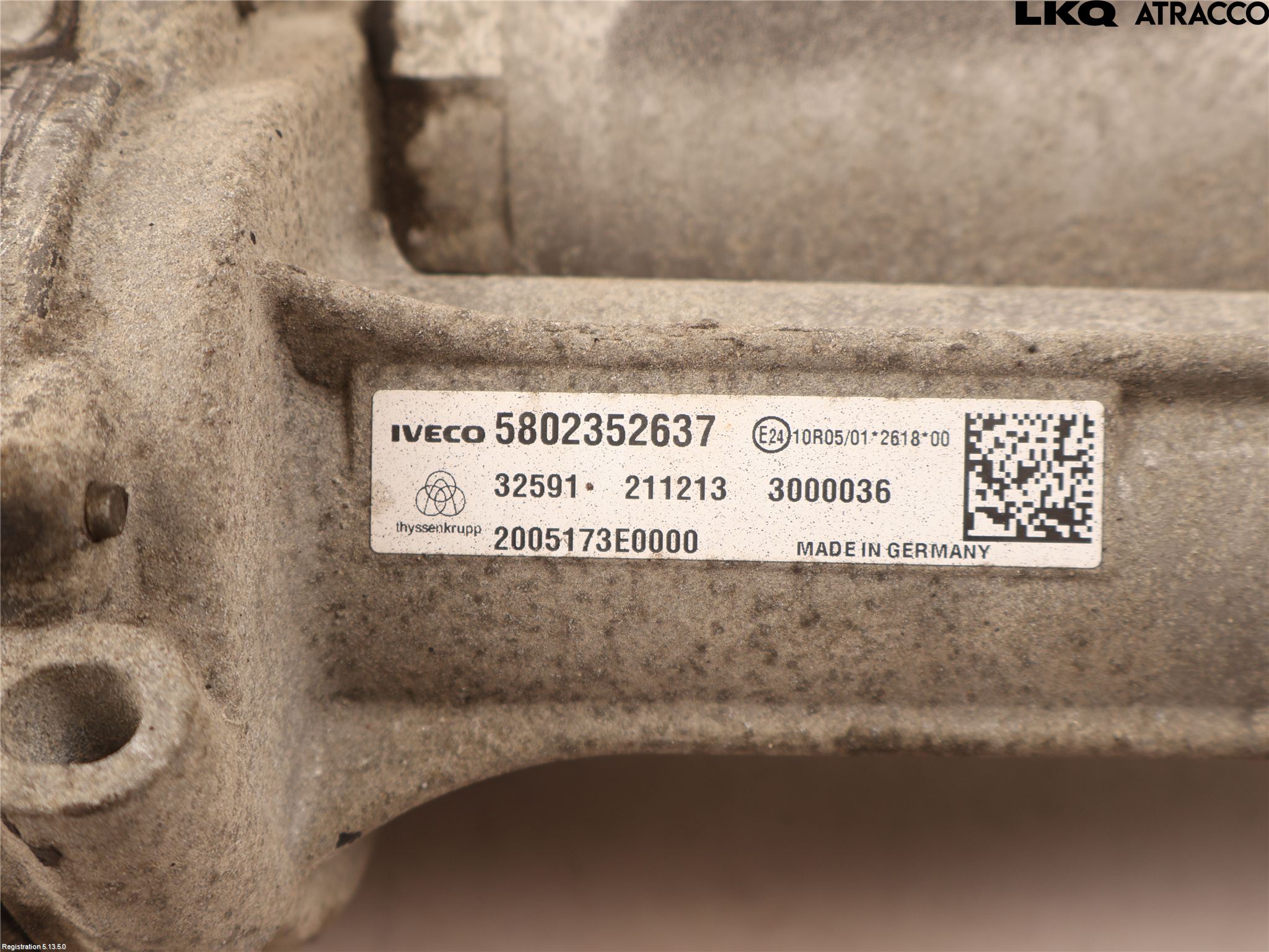 Iveco DAILY 14->> Styrväxel/Snäcka Elektrisk