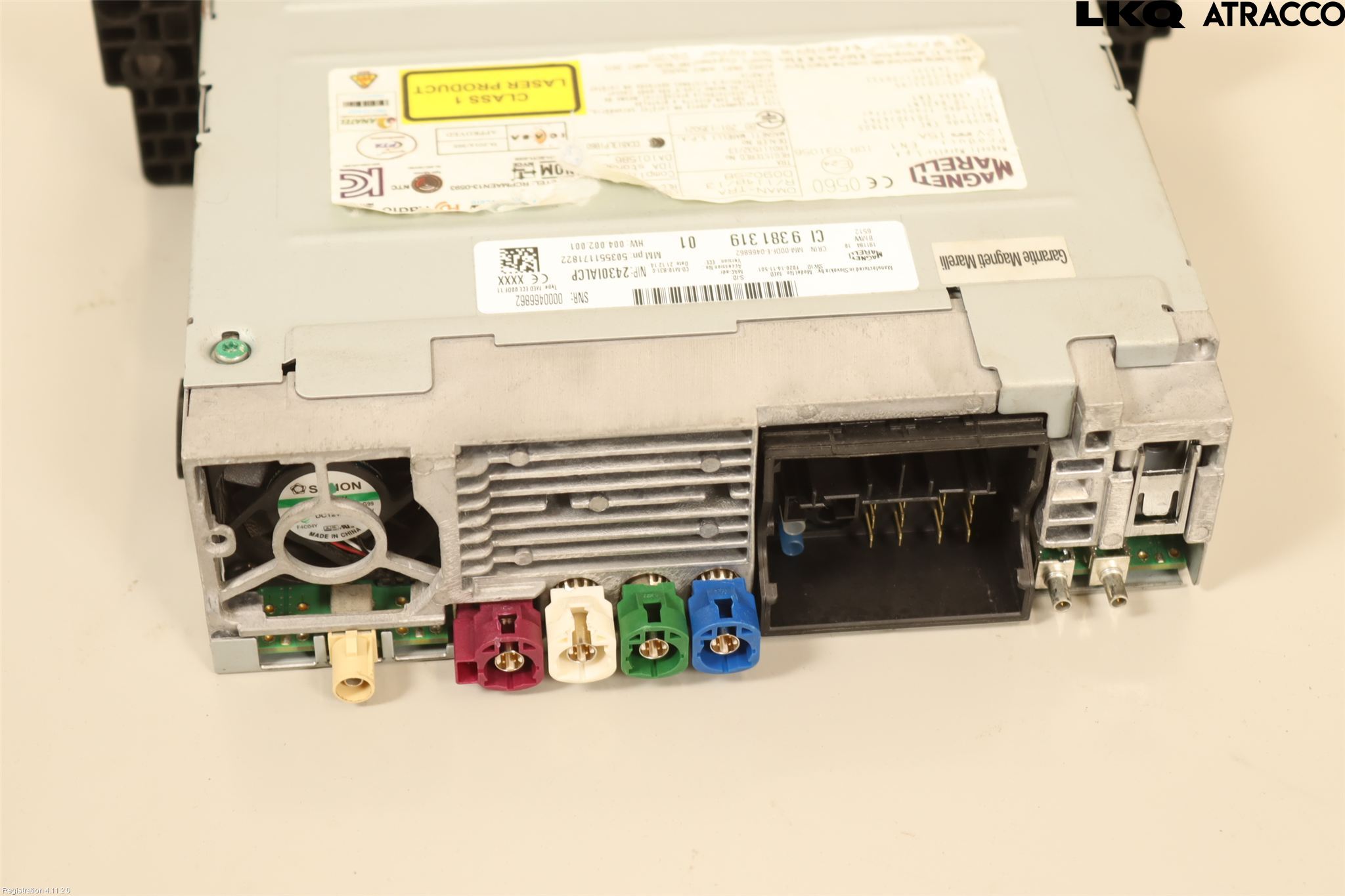 BMW 5 F10/F11/F18 09-17 Stereo Radio Med Cd