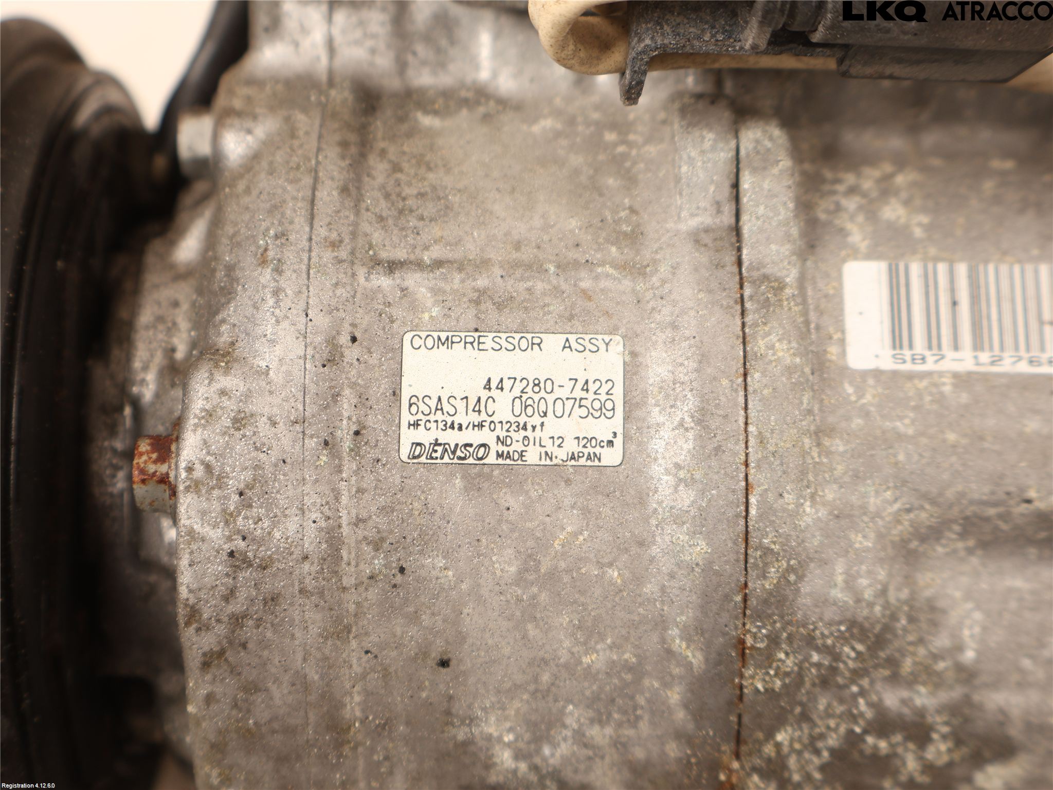 Mercedes-Benz MB B-KLASS (W246/W242) 12-19 Varme Ac Kompressor