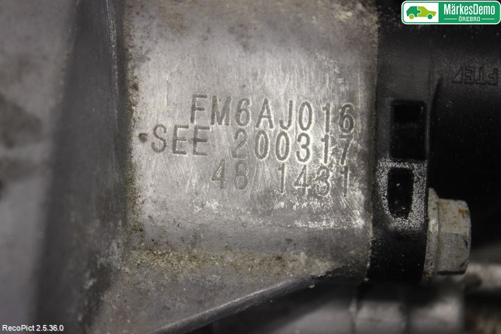 Volkswagen VW GOLF / E-GOLF VII 13-20 Gearkasse 6 Trinn