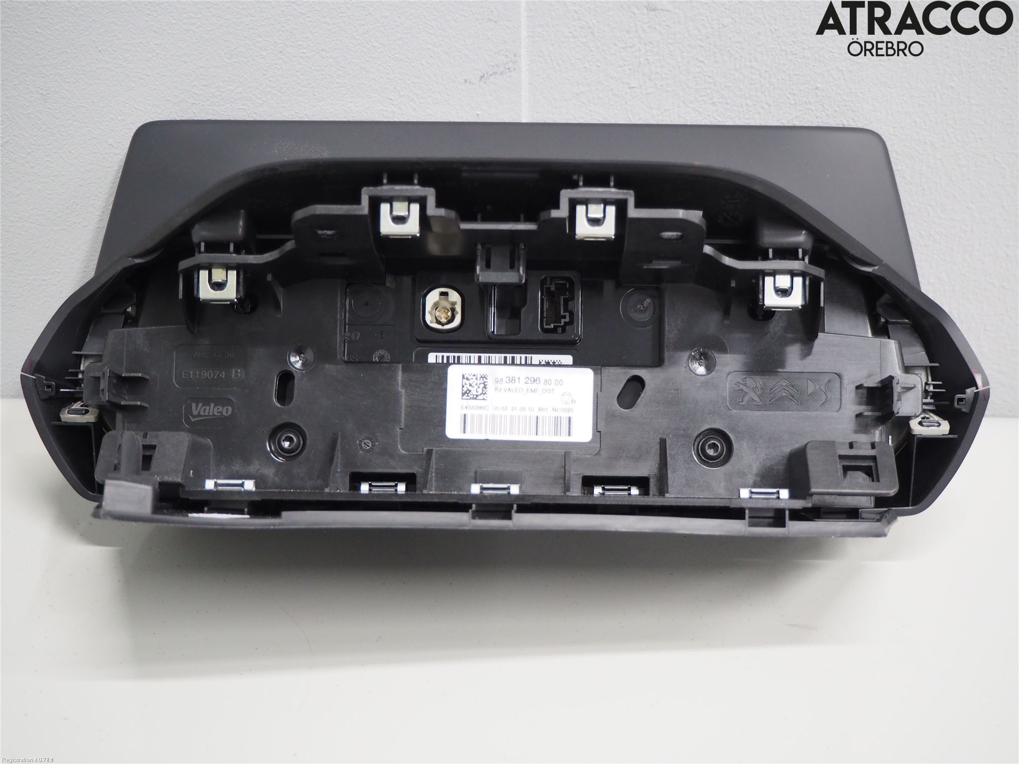 Peugeot 2008 13-20 Instr Skjerm Dvd-Gps-Ac-Tlf