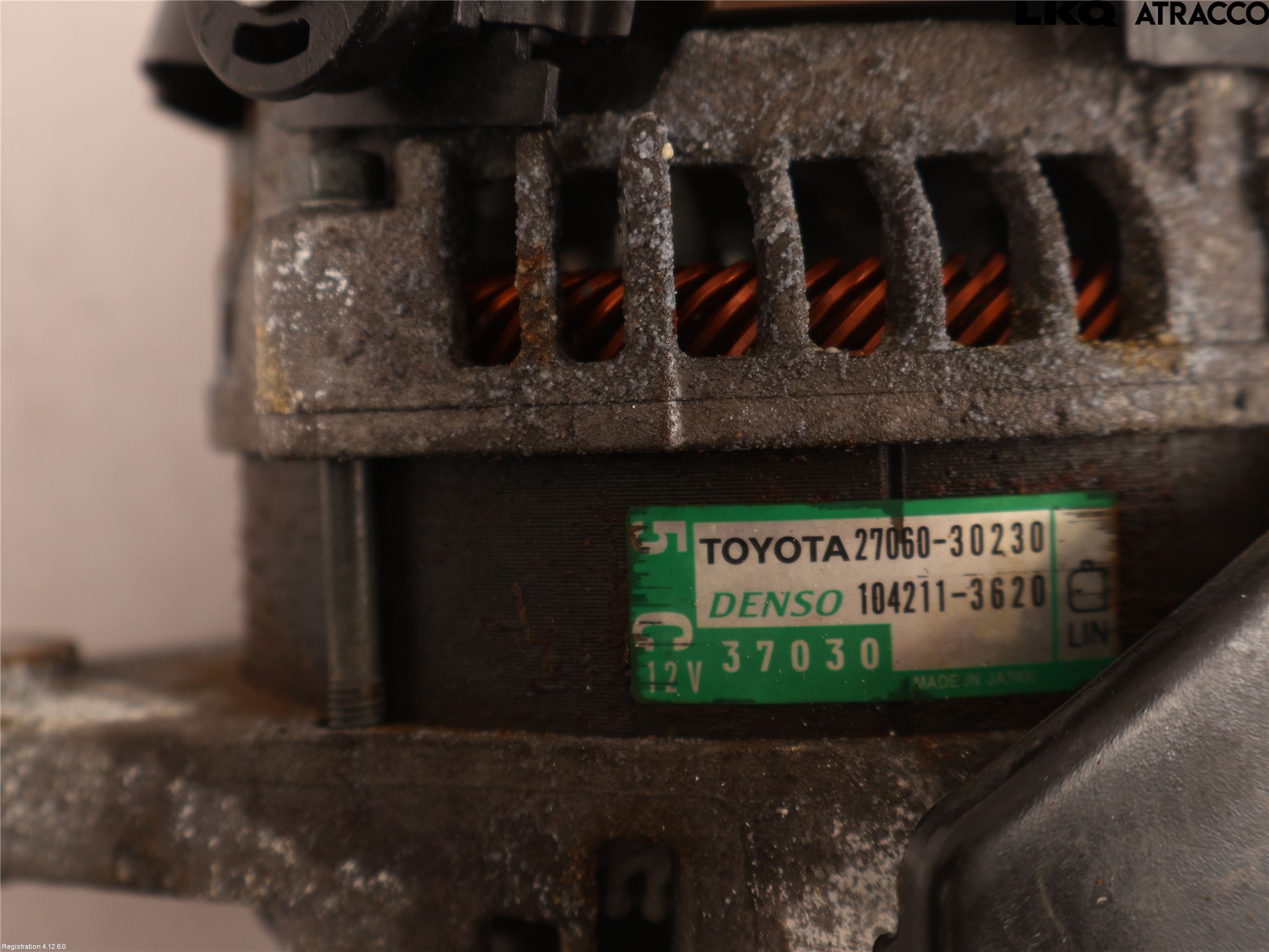 Toyota HILUX 16- Dynamo
