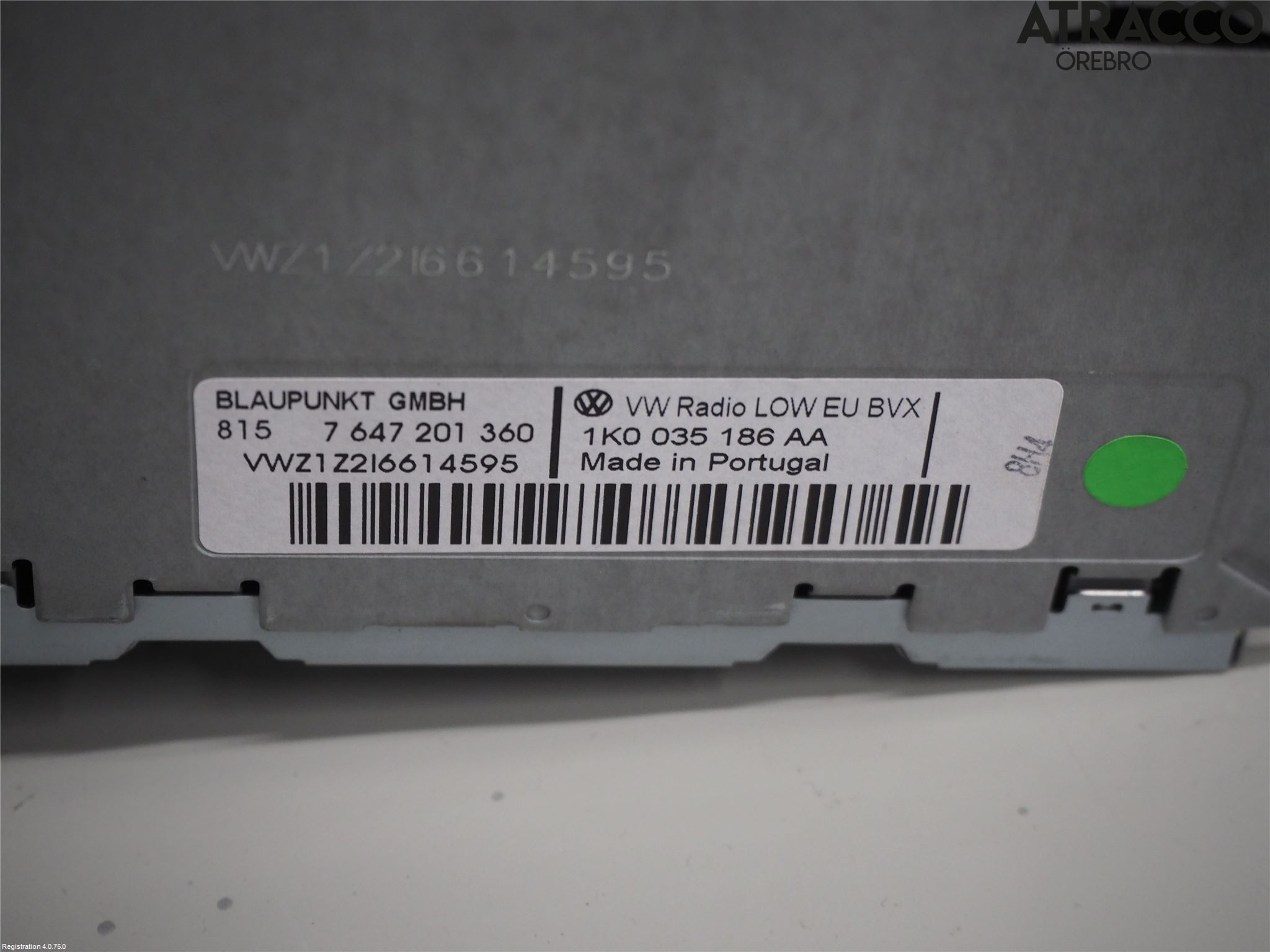 Volkswagen VW PASSAT 11-14 Stereo Radio Med Cd