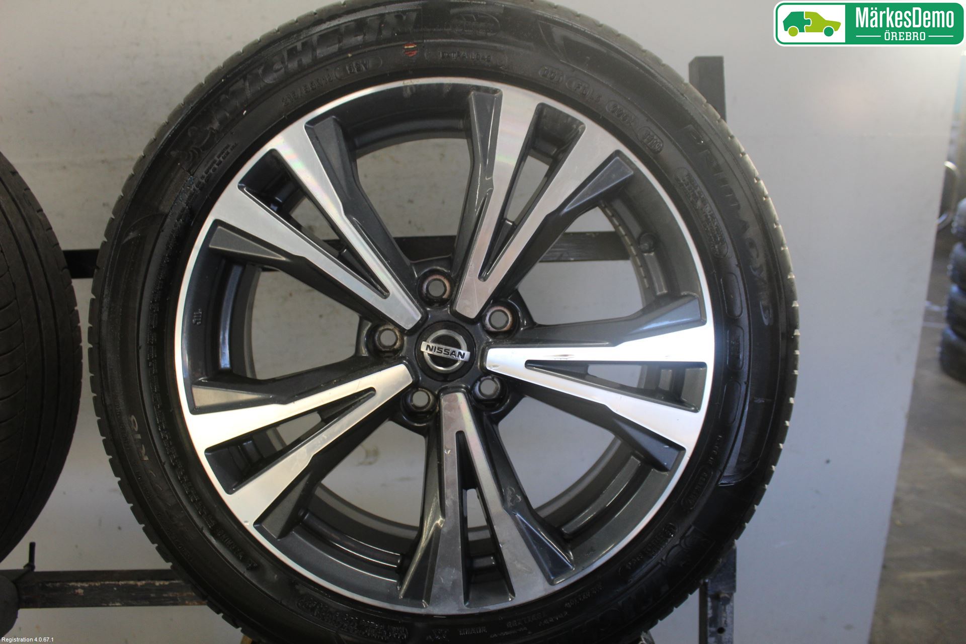 Nissan QASHQAI 17-21 Dekk Sommer På Alu Felg 4Stk