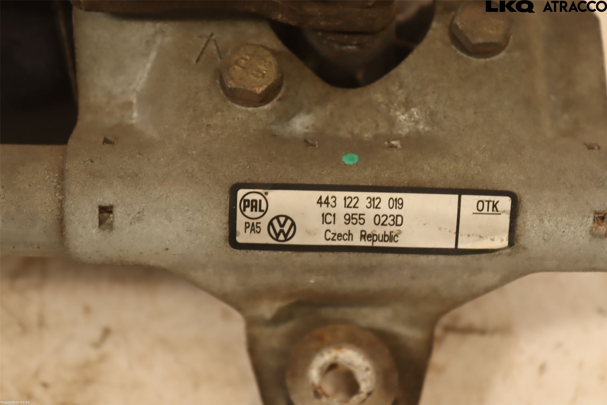 Volkswagen VW BEETLE 98-10 Viskeroverføring Frontrute