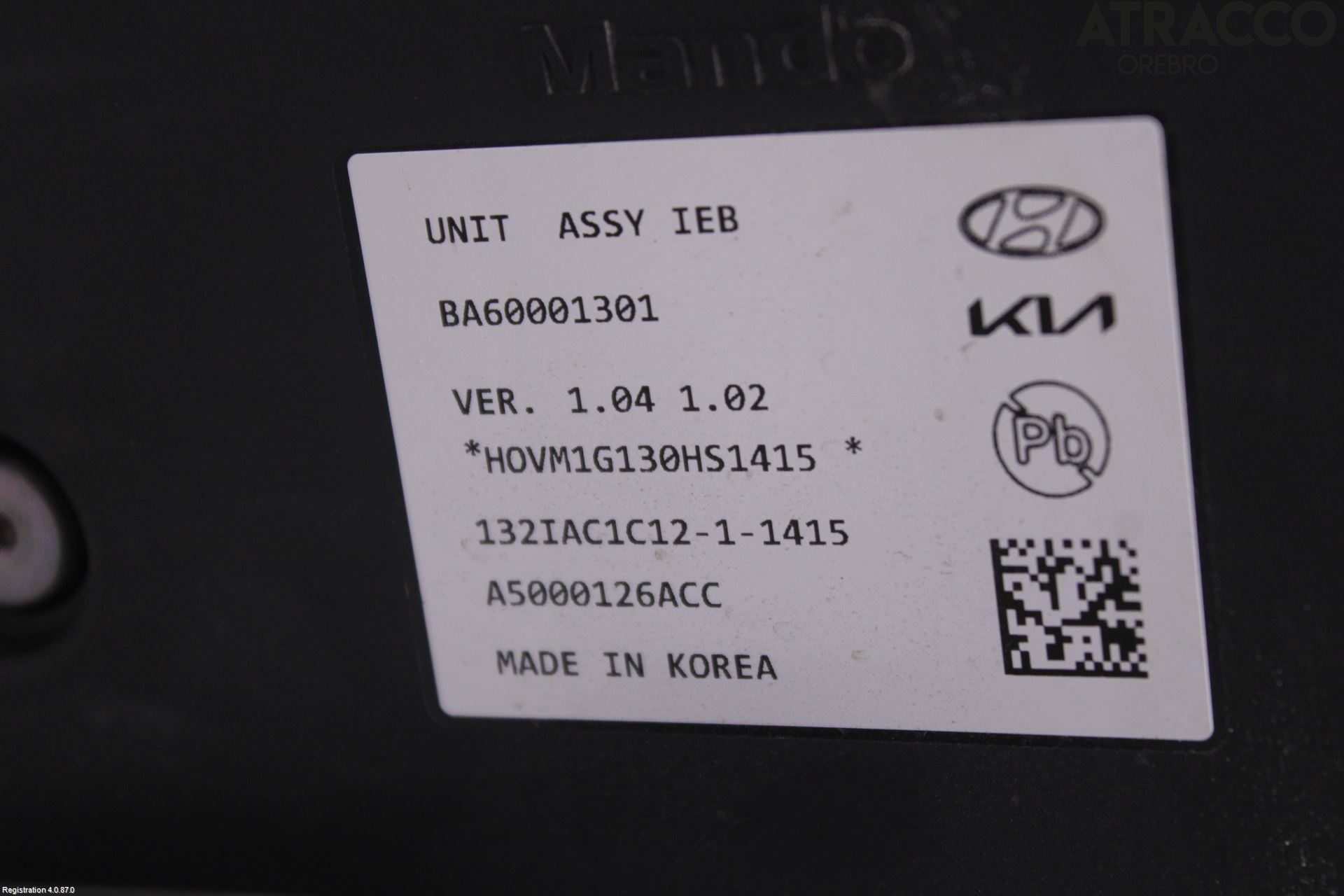 Kia CEED/CEED SW 19- Abs Hydraulikkaggregat