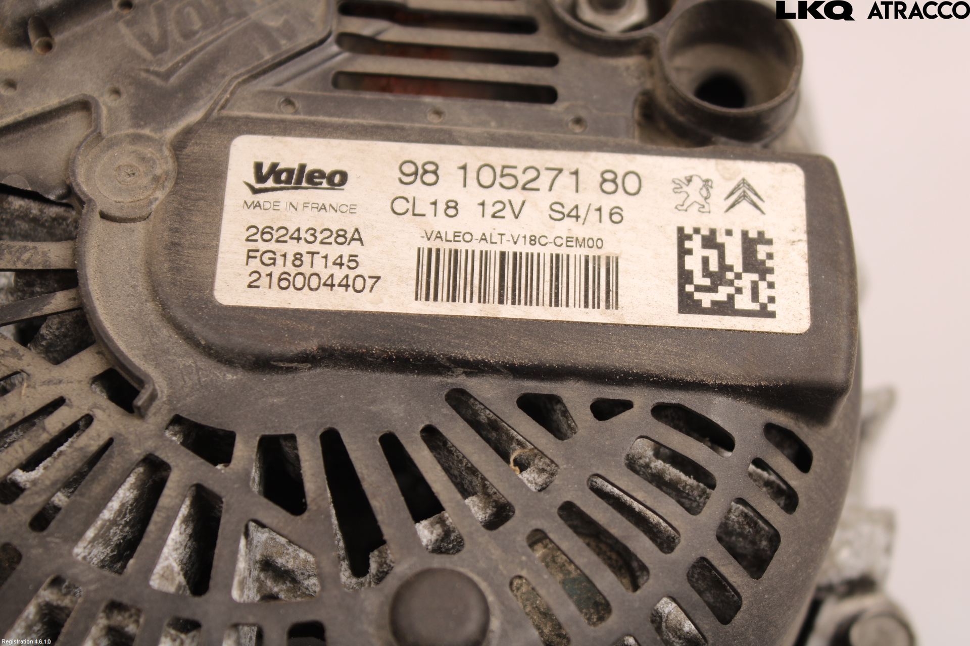 Peugeot PARTNER 16-18 Dynamo