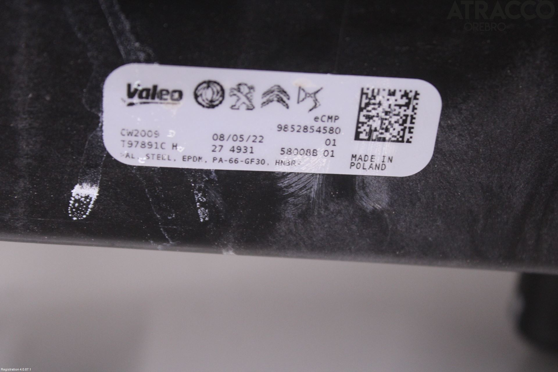 Citroen C4/E-C4 C4X/E-C4X III 21- Varme Ac Øvrig