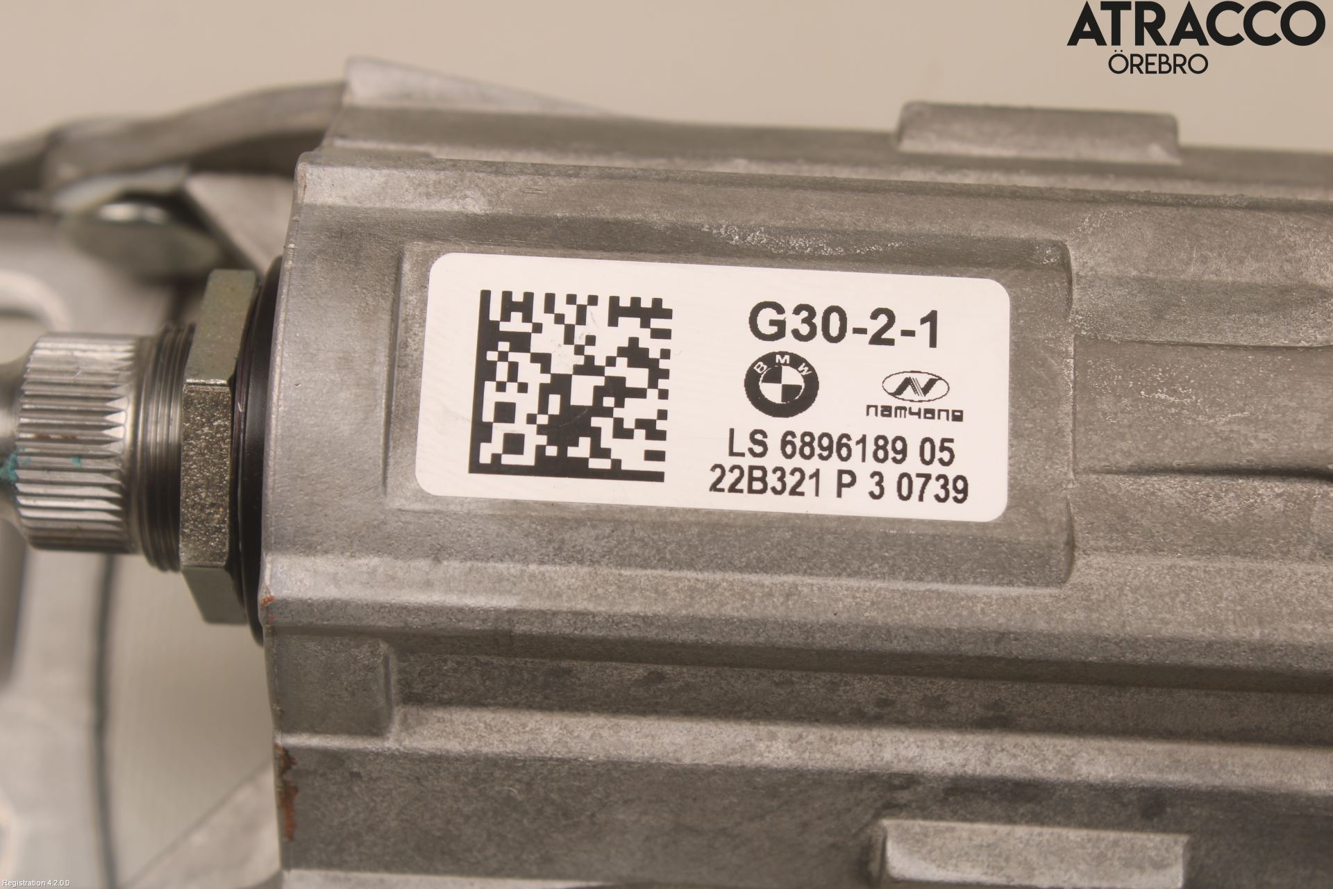 BMW 5 G30/G31/F90 17-23 Rattakselaggregat Justerbart