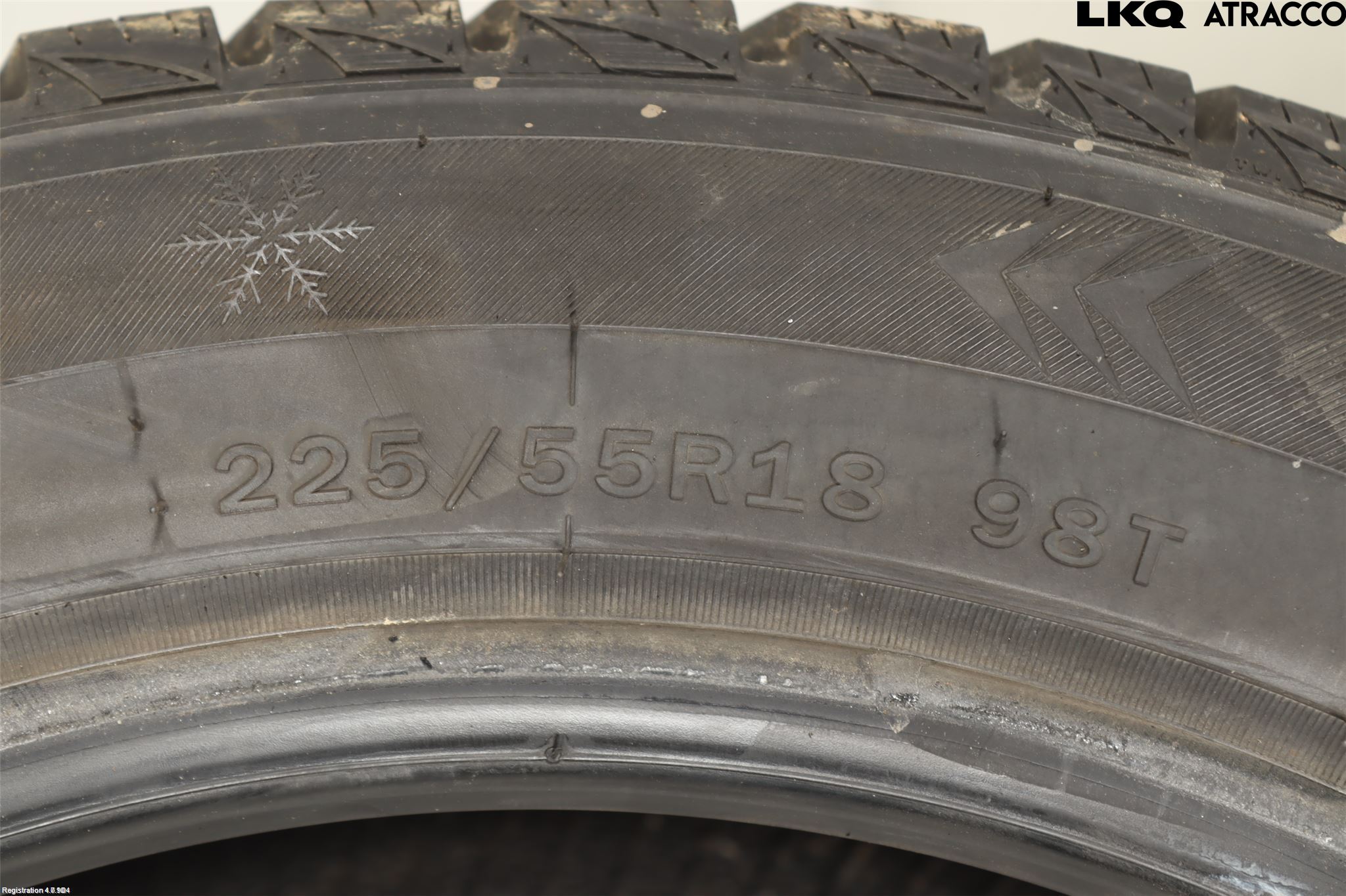 VINTERDÄCK DUBBAT Dekk 225/55-18