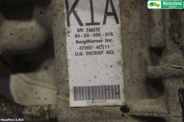 Kia SORENTO 03-09 Gearkasse Automat