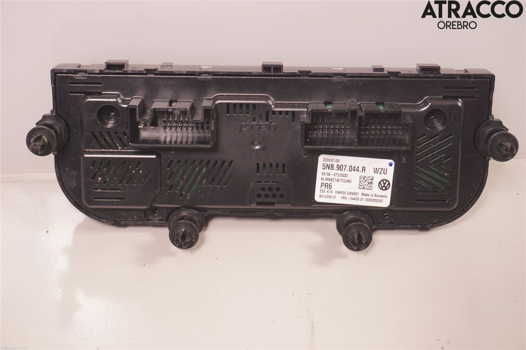 Volkswagen VW TIGUAN 16-24 Varme Ac Betjening-Display