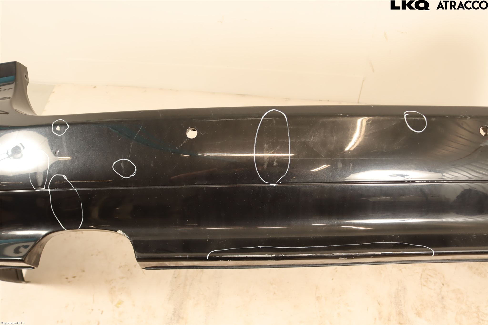 BMW 5 E60/61 Sed/Tou 02-10 Støtfanger Bak Overtrekk