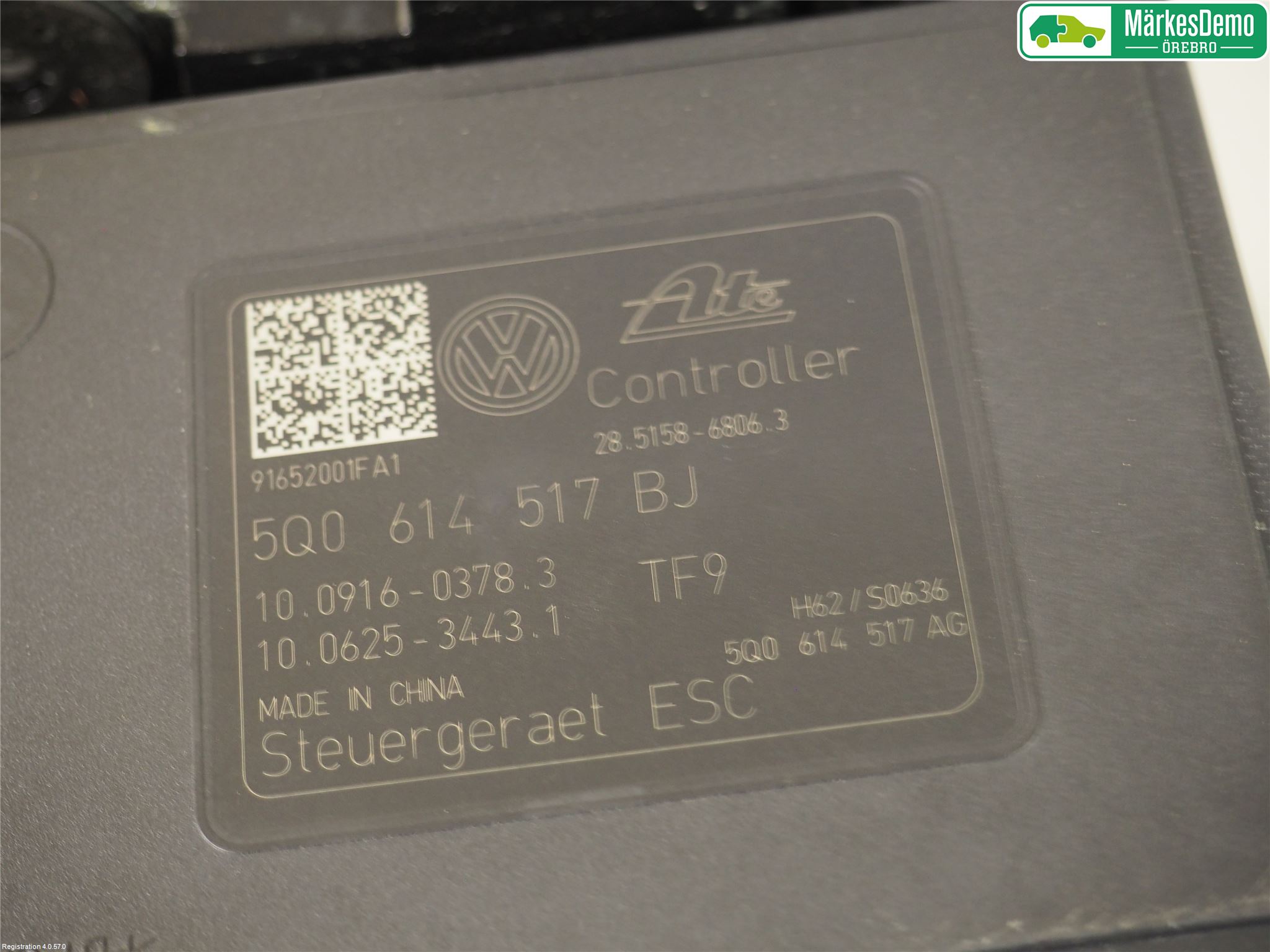 Volkswagen VW TOURAN 16- Abs Hydraulikkaggregat