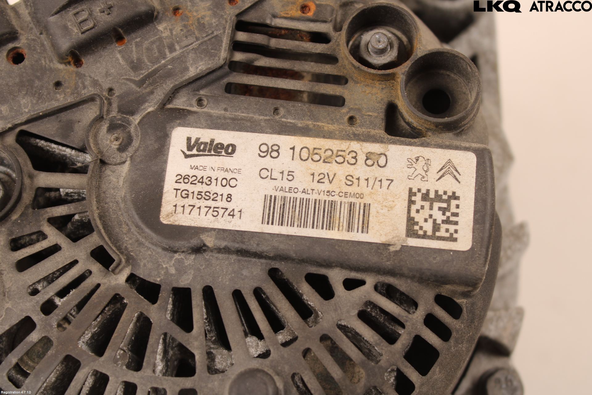 Citroen BERLINGO 08-18 Dynamo