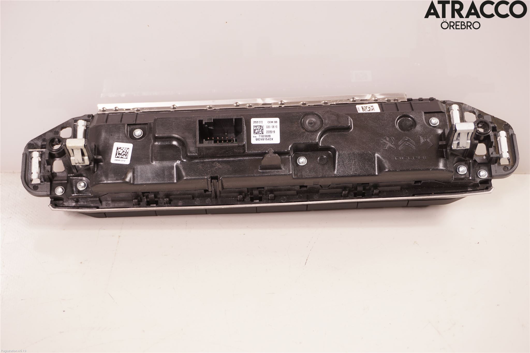Peugeot 3008 17-24 Varme Ac Betjening-Display