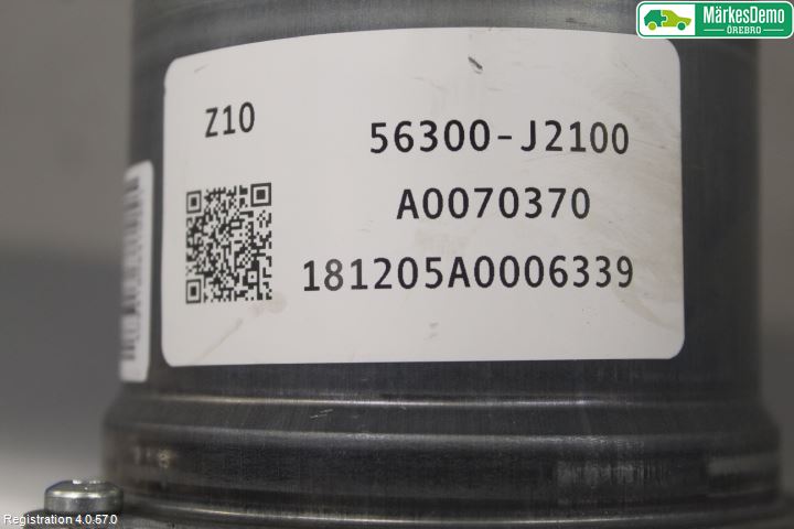 Kia SOUL 09- Rattakselaggregat Innebygd Servo