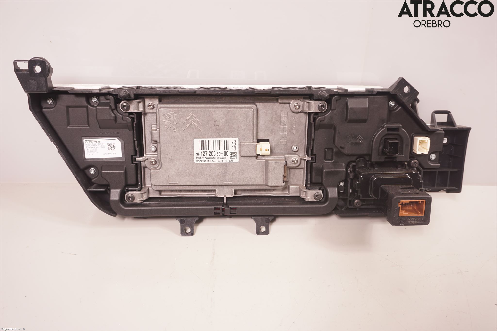 Citroen C4 GRAND PICASSO 14-18 Instr Skjerm Dvd-Gps-Ac-Tlf