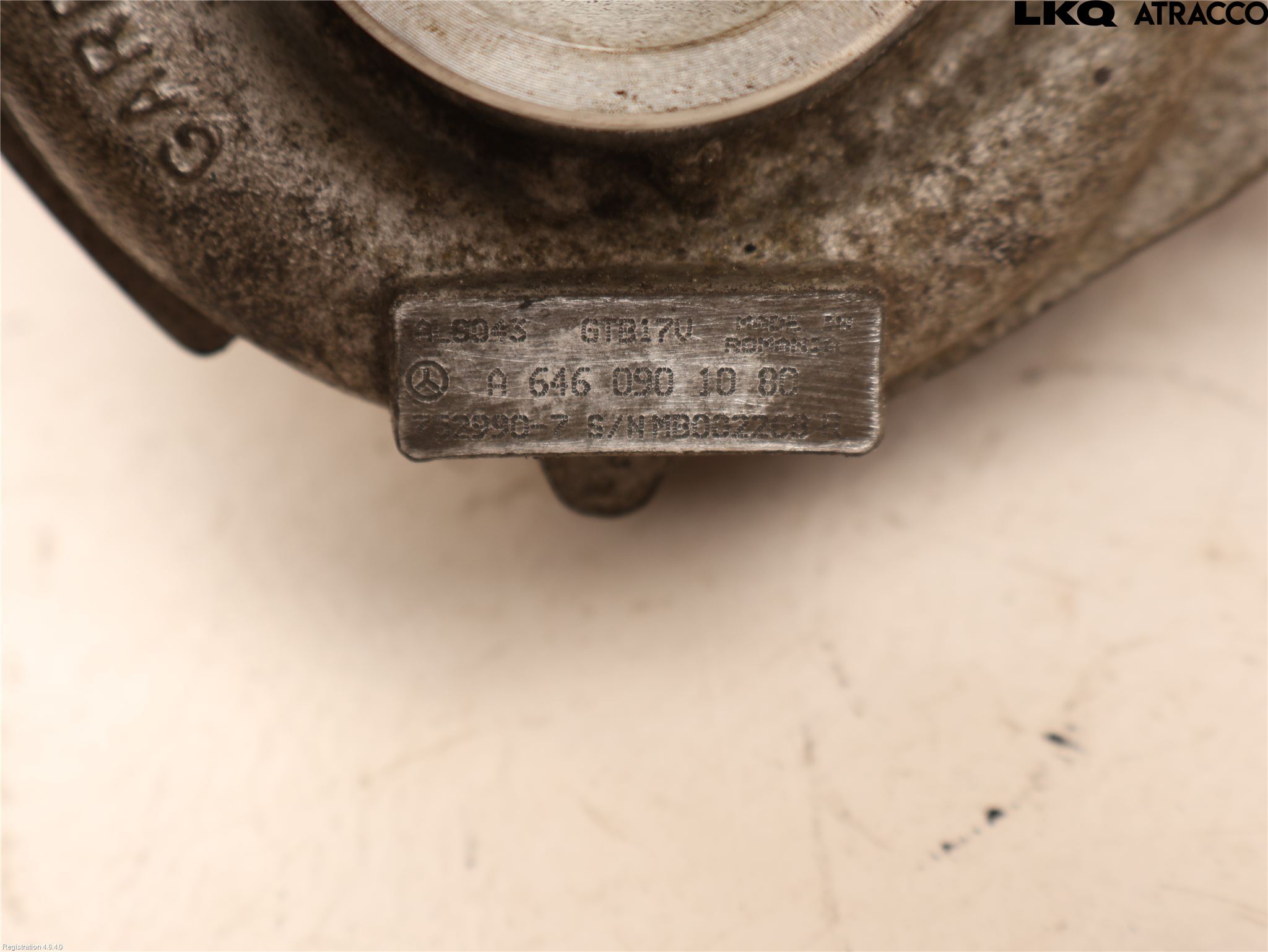Mercedes-Benz MB C-KLASS (W204) 07-15 Turboaggregat