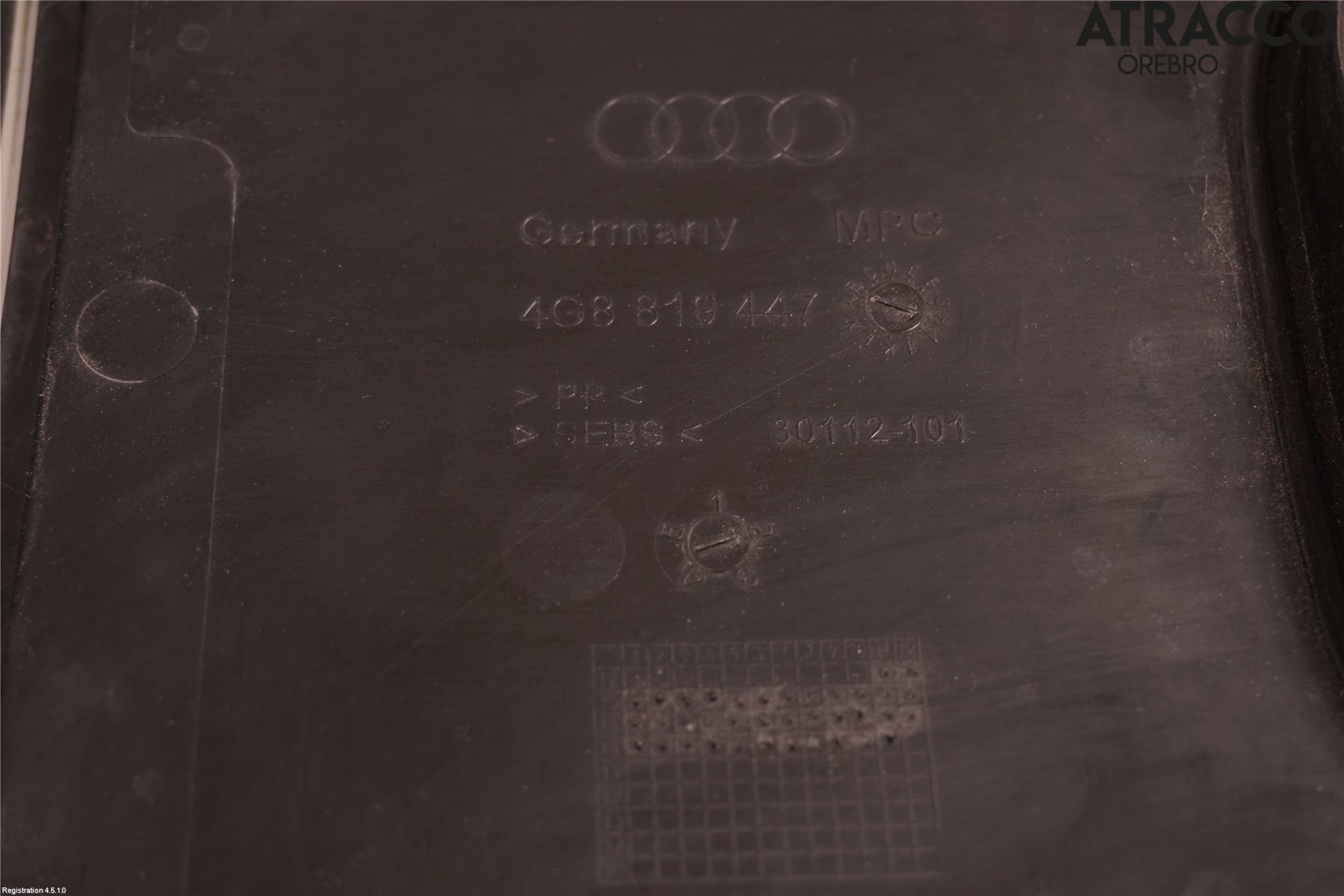 Audi A7/S7 4G 11-17 Visker Deksel-Grill-Under Frr