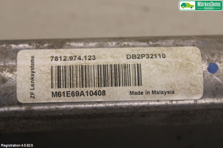 Mazda CX-3 Servo Snekke - Tannstang