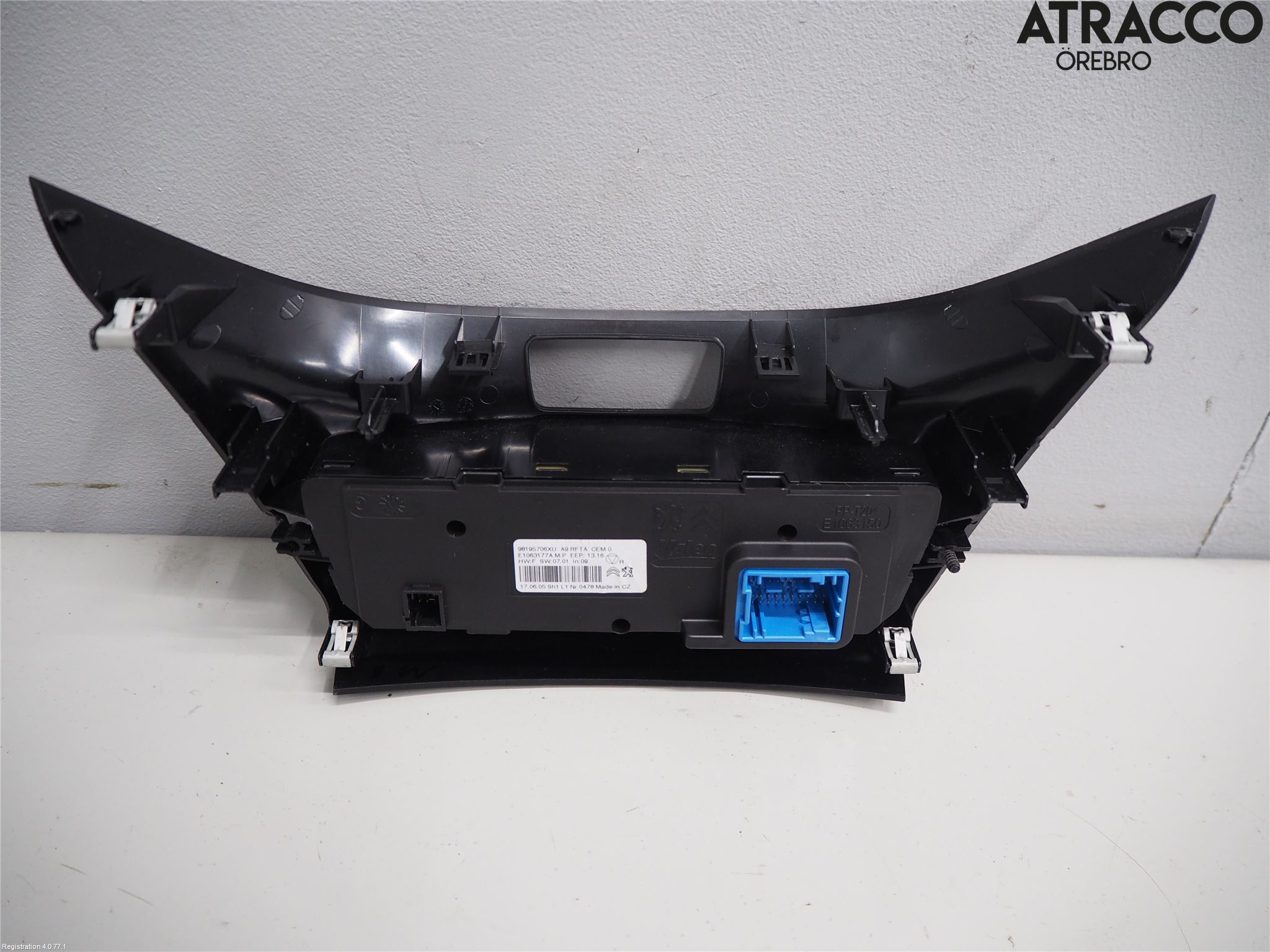 Peugeot PEUGOT 208 16-19 Varme Ac Betjening-Display